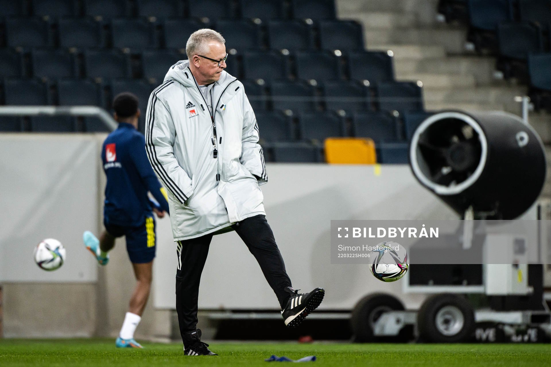 Head coach Janne Andersson of the Swedish national football