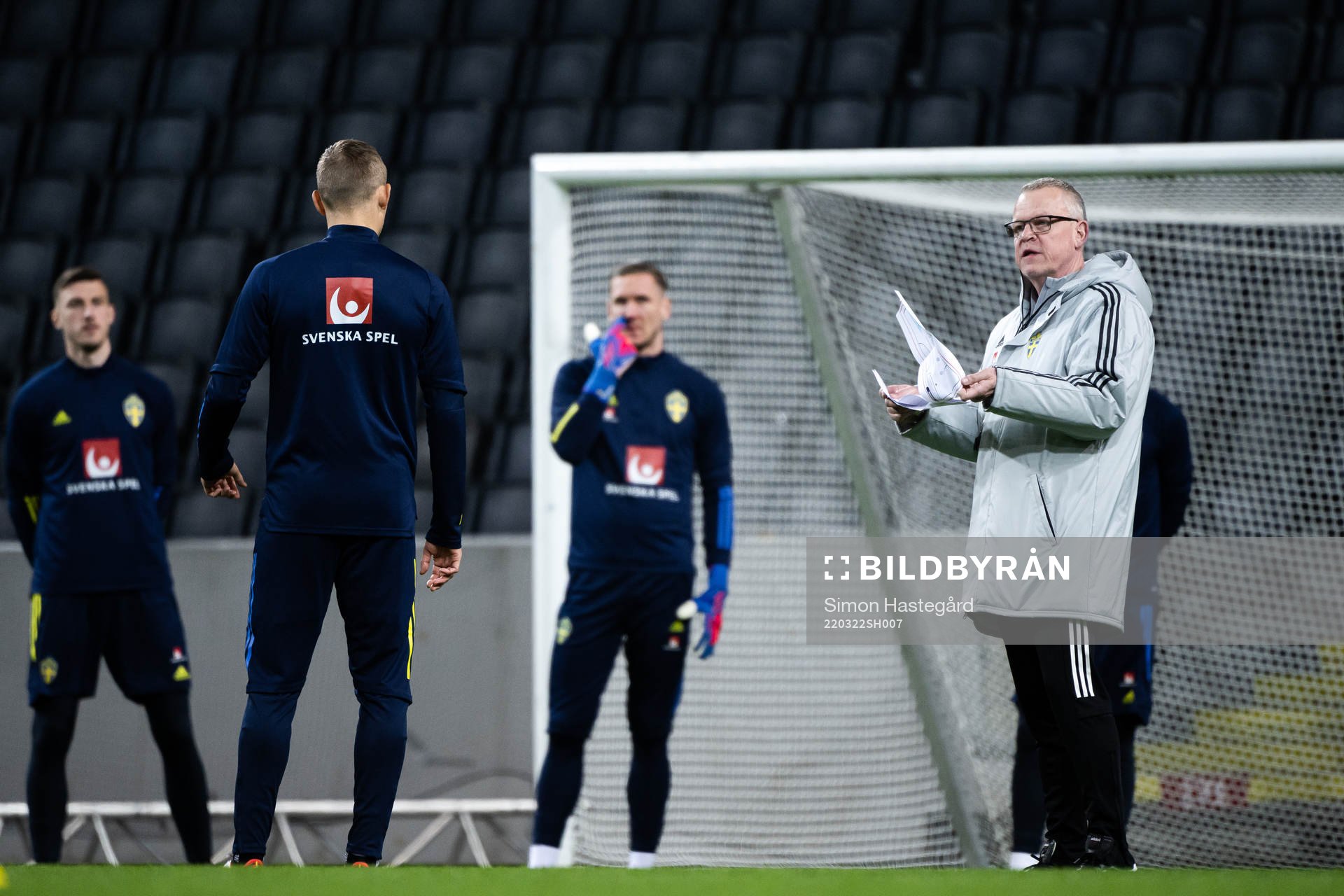 Head coach Janne Andersson of the Swedish national football