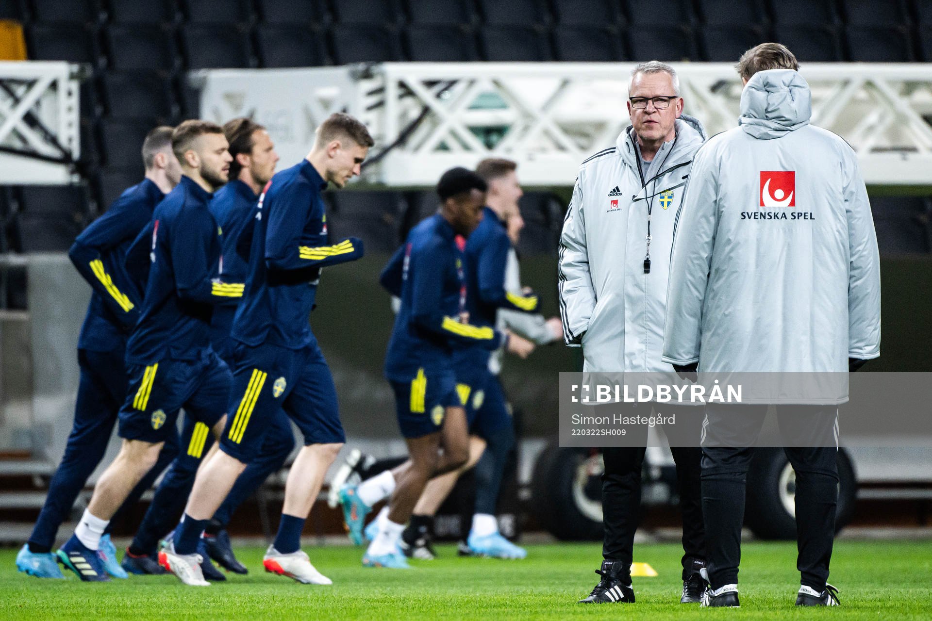 Head coach Janne Andersson of the Swedish national football