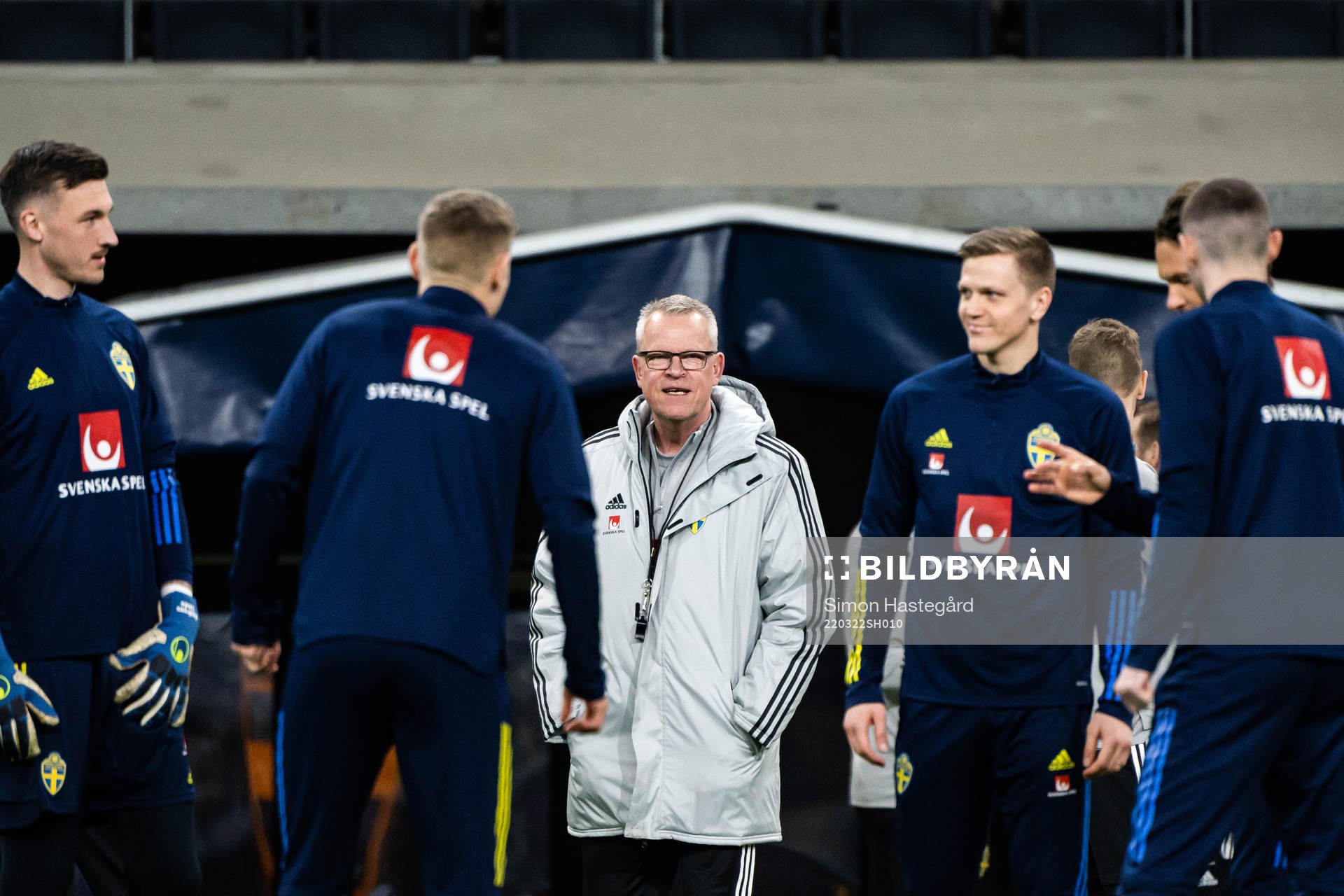 Head coach Janne Andersson of the Swedish national football