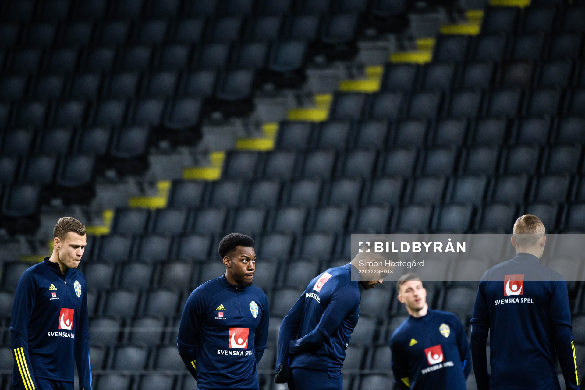 Anthony Elanga of the Swedish national football team