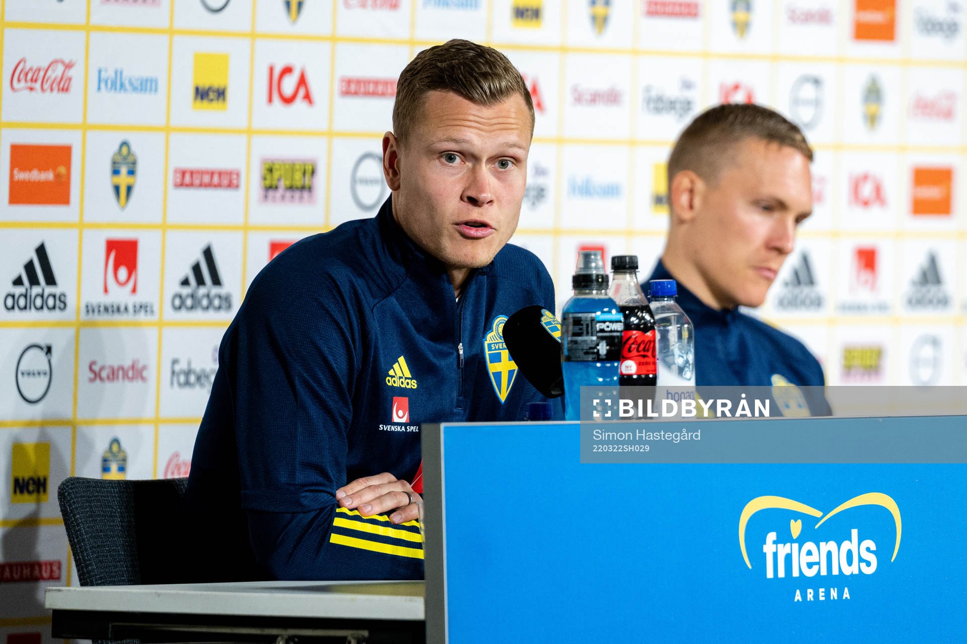 Viktor Claesson of the Swedish national football team