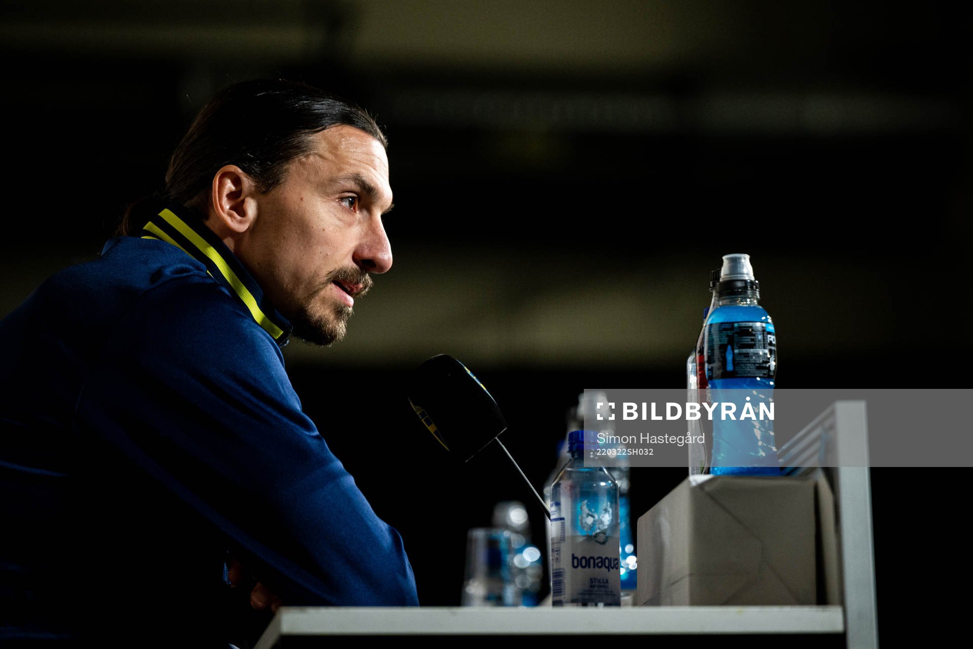 Zlatan Ibrahimovic of the Swedish national football team