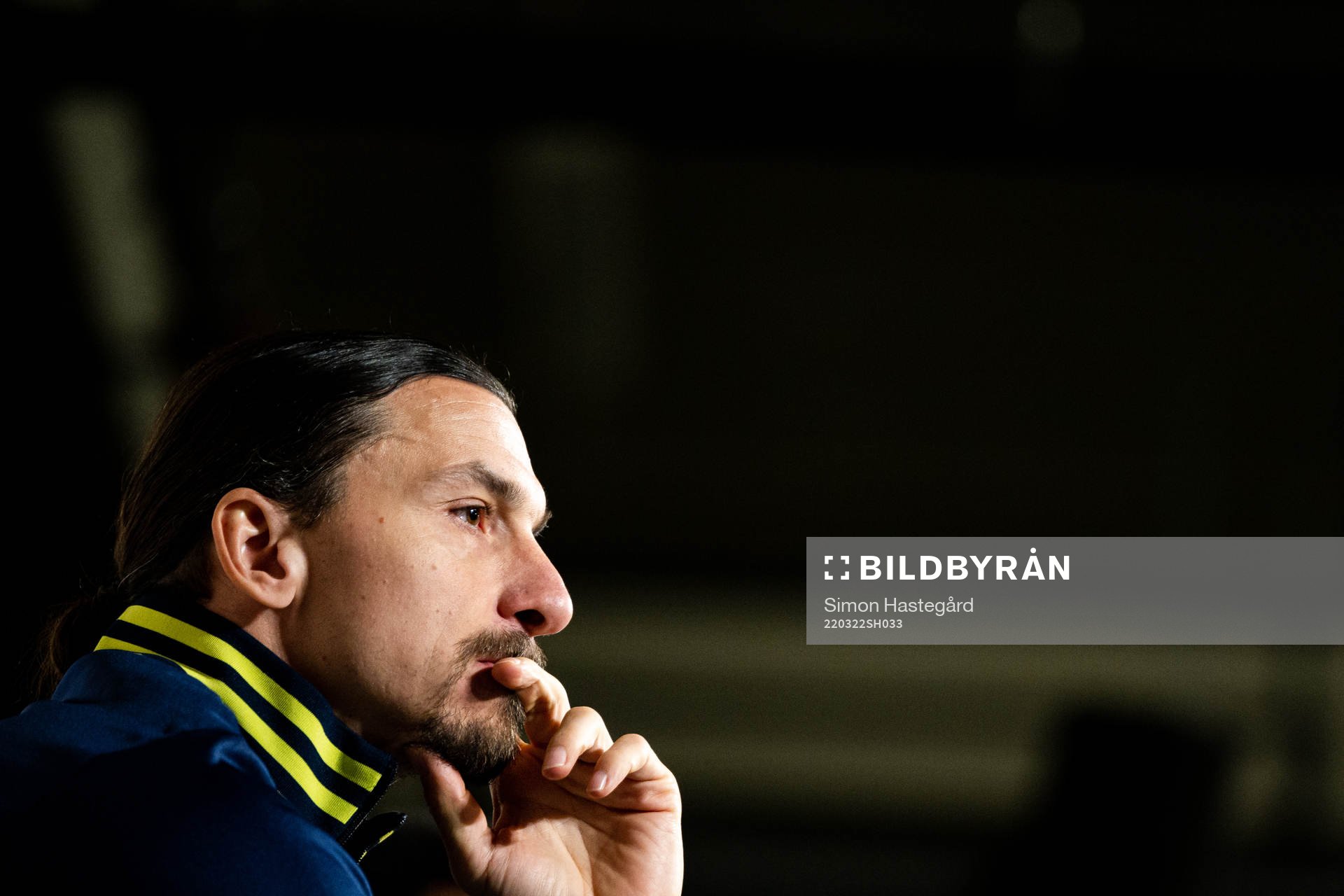 Zlatan Ibrahimovic of the Swedish national football team