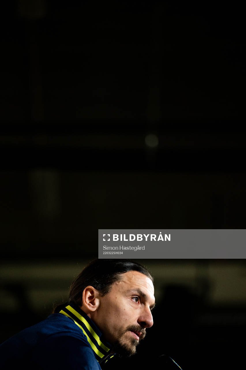 Zlatan Ibrahimovic of the Swedish national football team