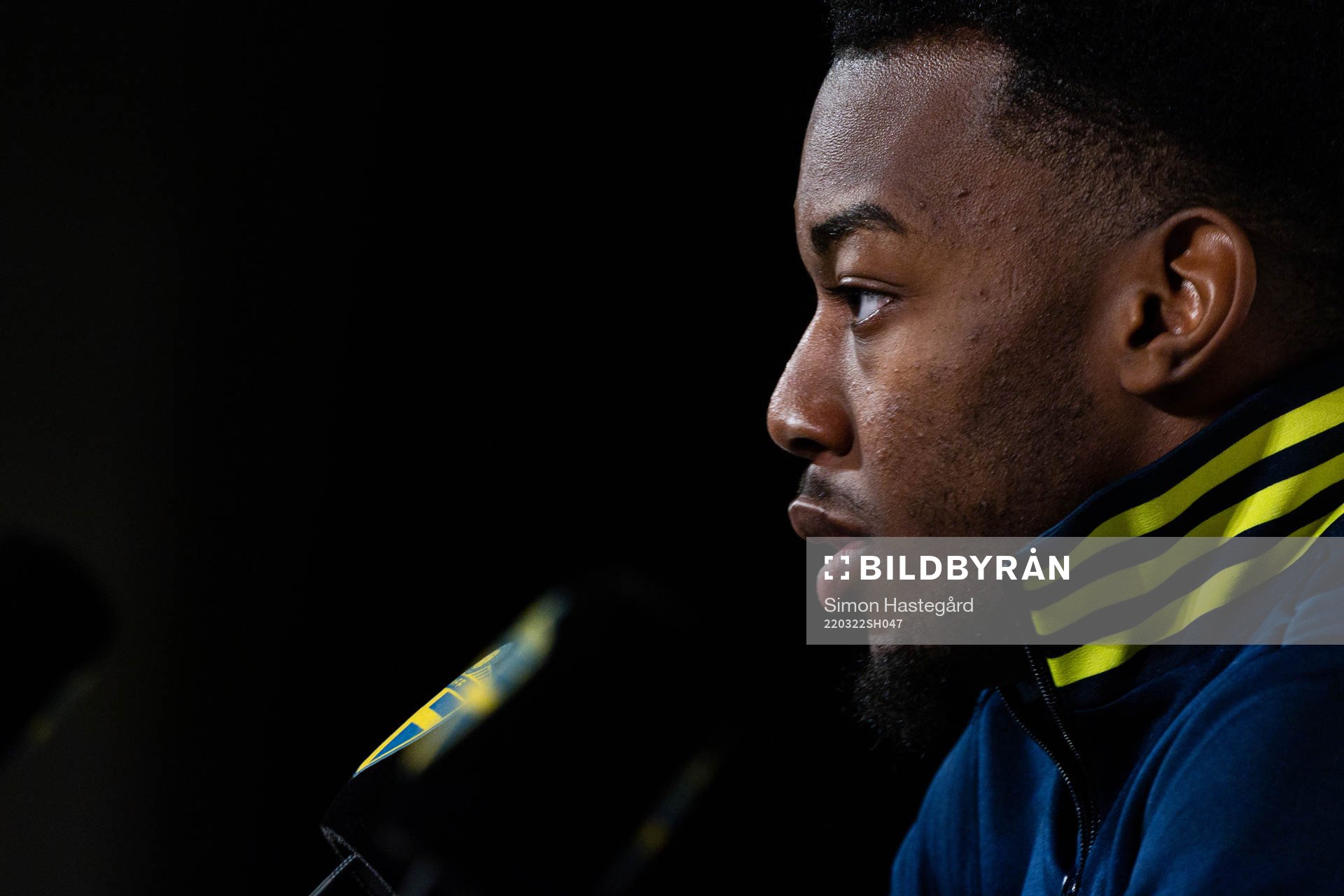 Anthony Elanga of the Swedish national football team