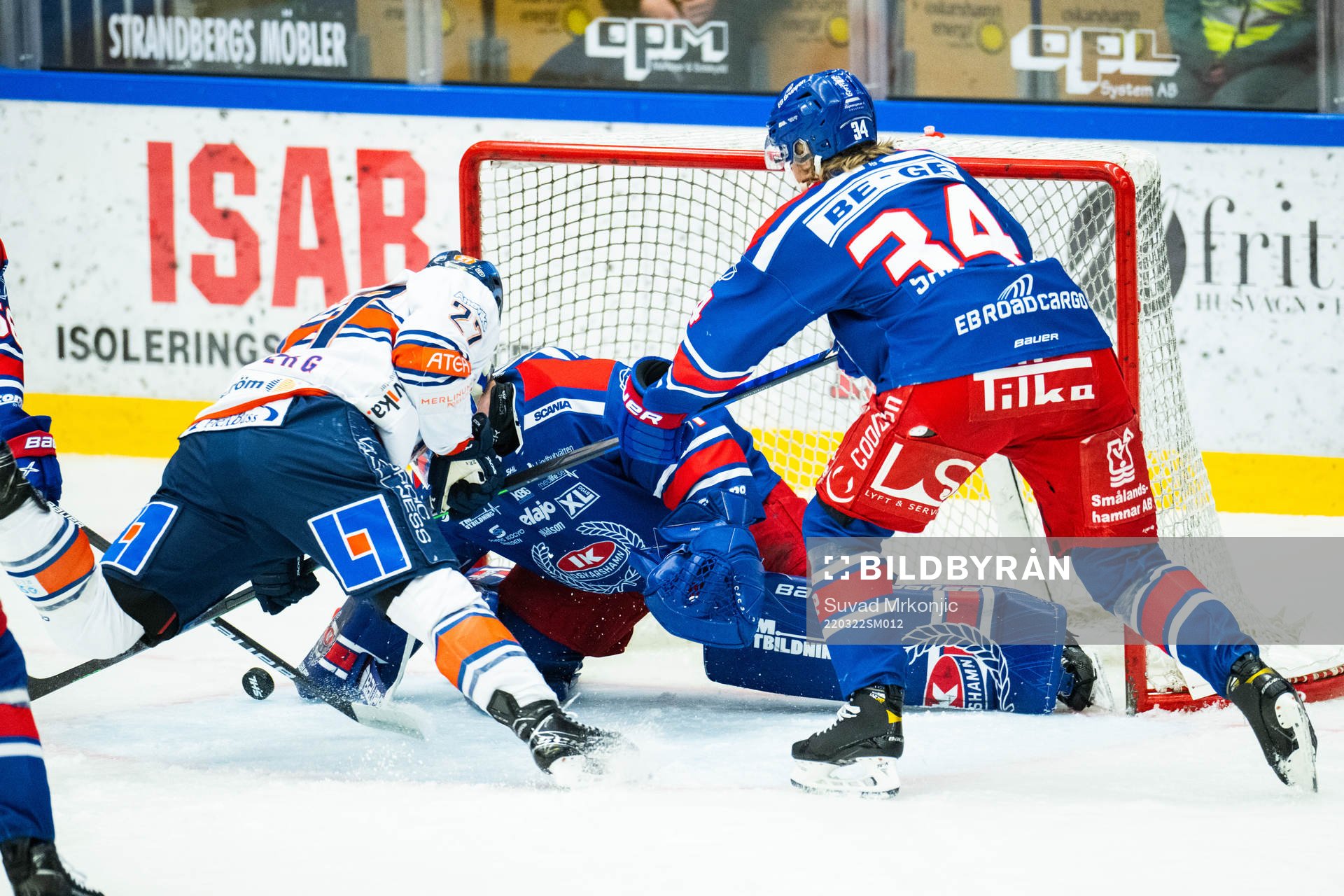Växjös Martin Lundberg och Oskarshamns Philip Samuelsson