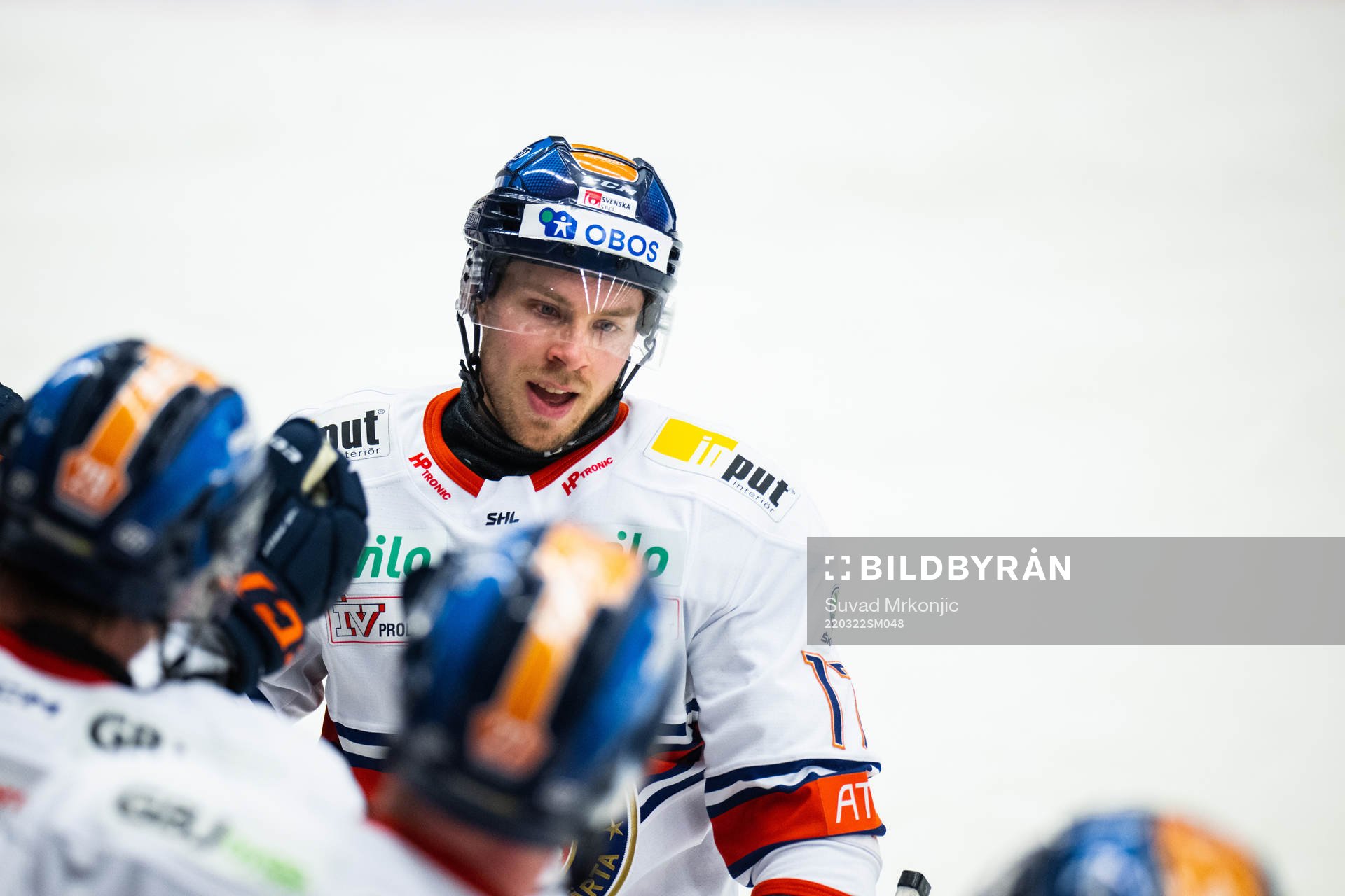 Växjös Emil Forslund jublar