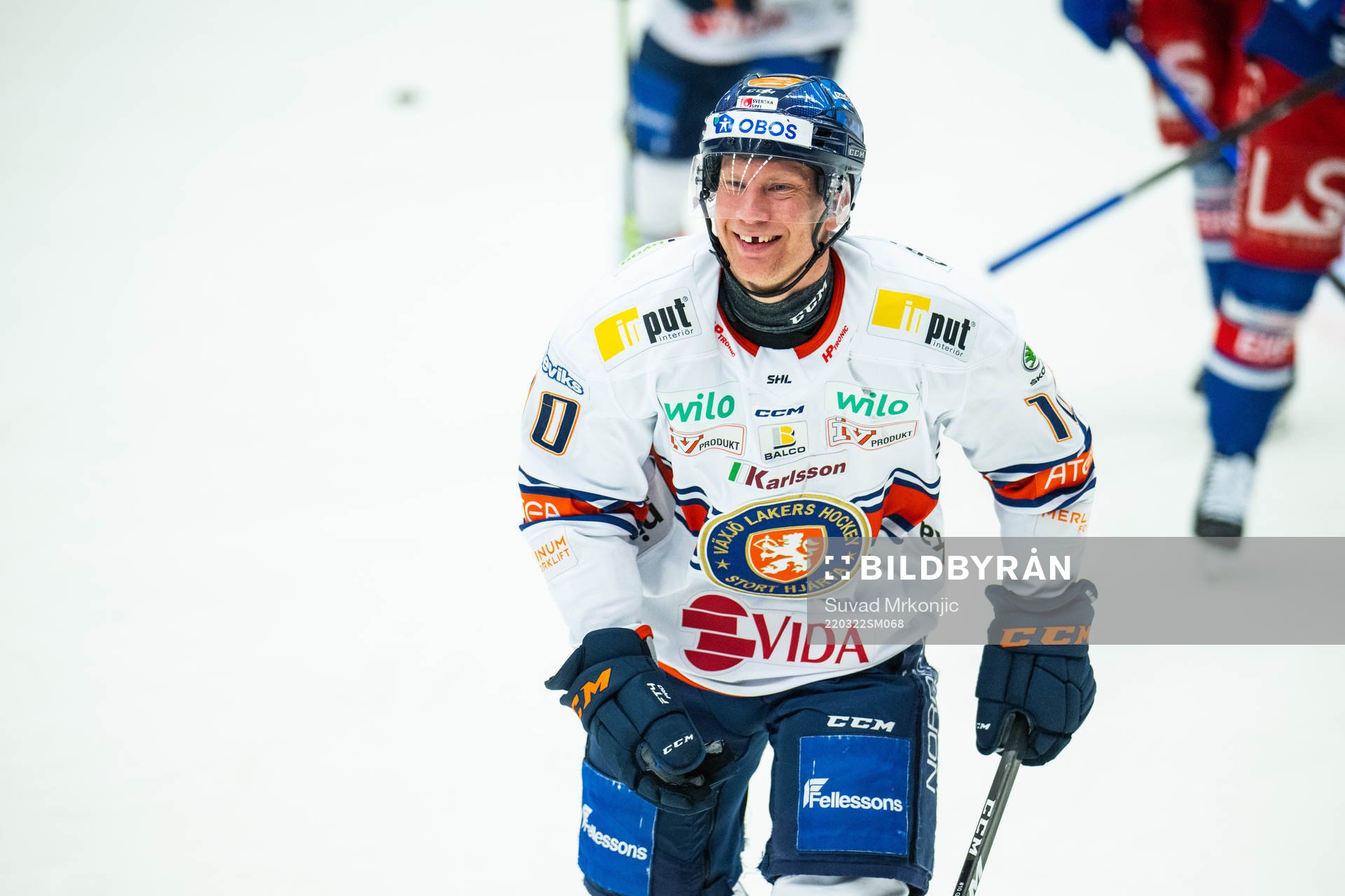 Växjös Richard Gynge jublar
