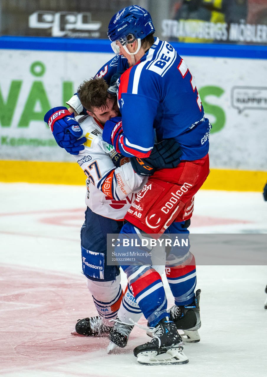 Växjös Glenn Gustafsson och Oskarshamns William Worge