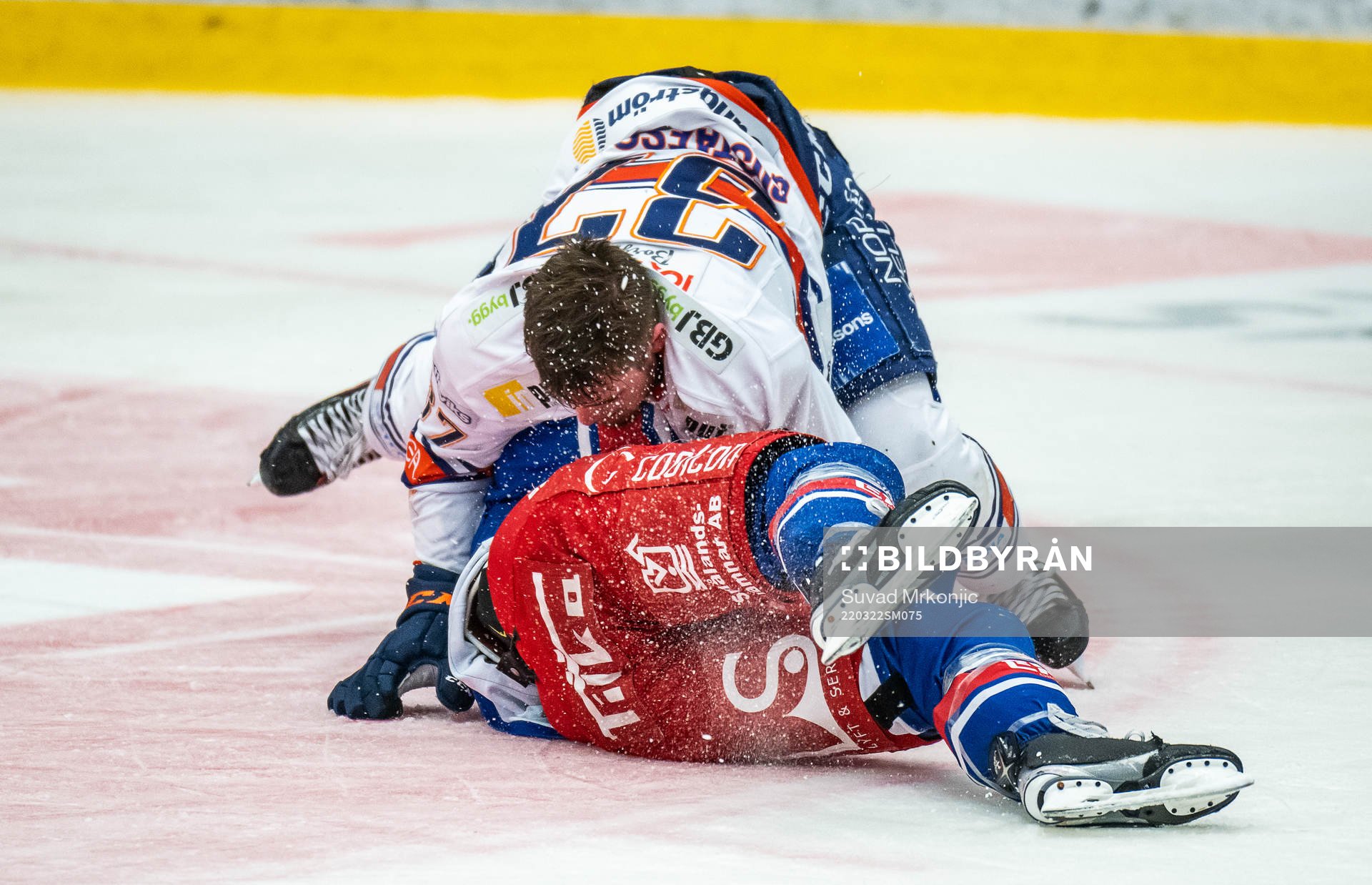 Växjös Glenn Gustafsson och Oskarshamns William Worge