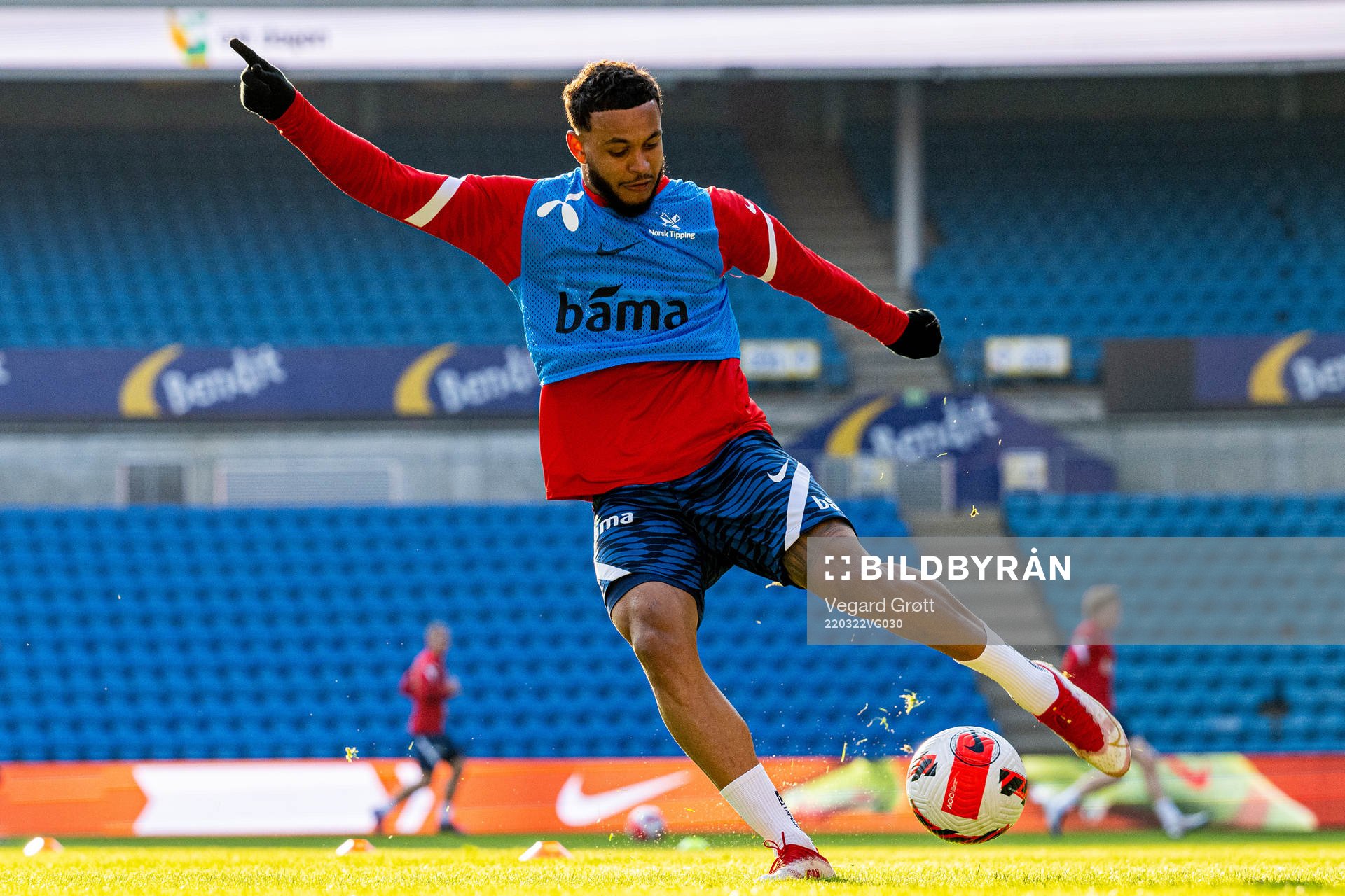 Joshua King of the Norwegian national football team