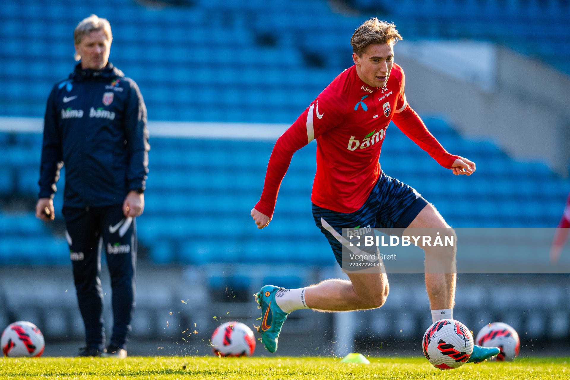 Kristian Thorstvedt of the Norwegian national football team