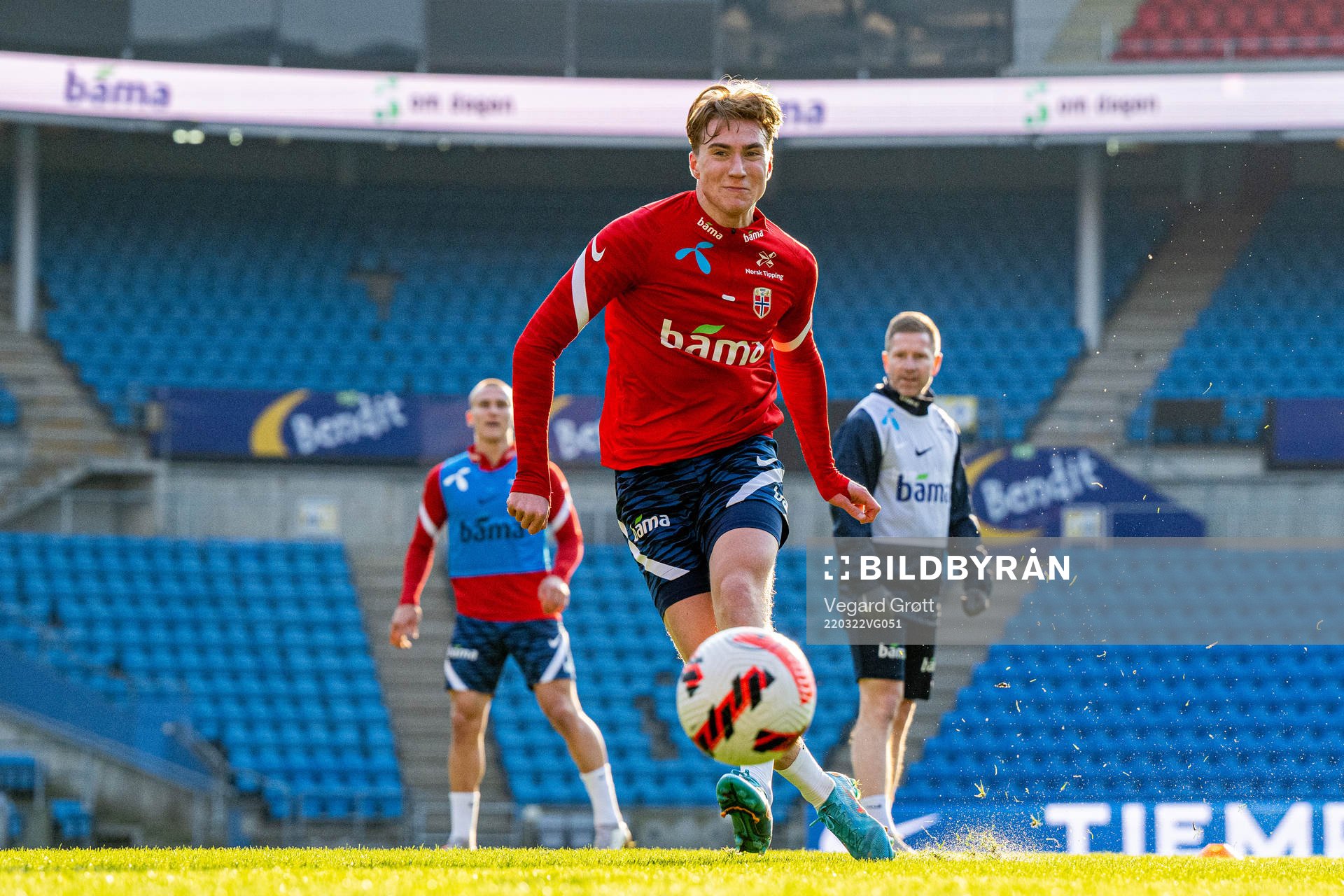 Kristian Thorstvedt of the Norwegian national football team