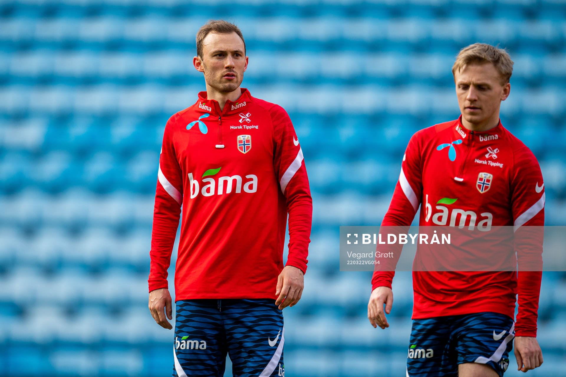 Fredrik Aursnes and Mats Møller Dæhli of the Norwegian