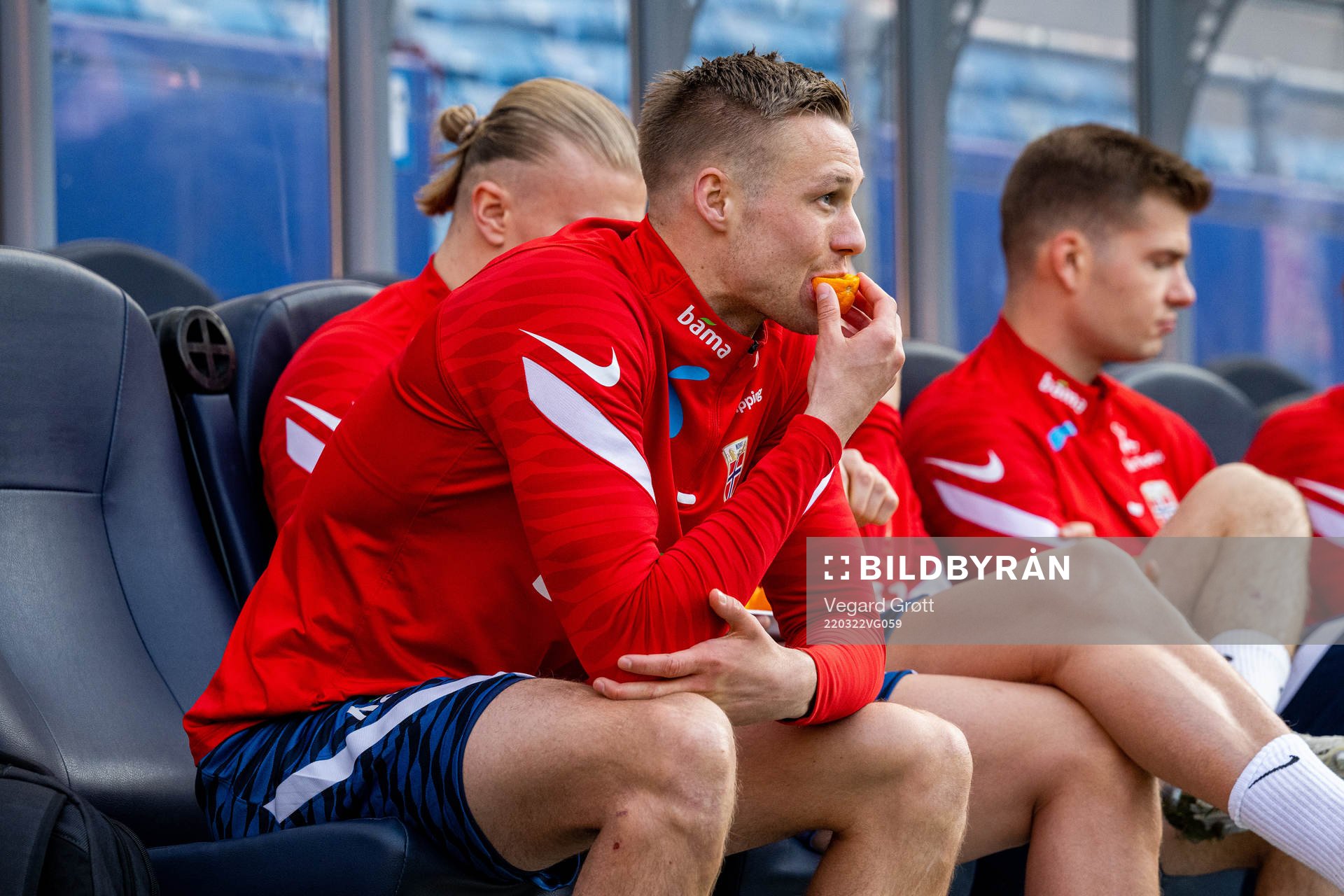 Stian Gregersen of the Norwegian national football team