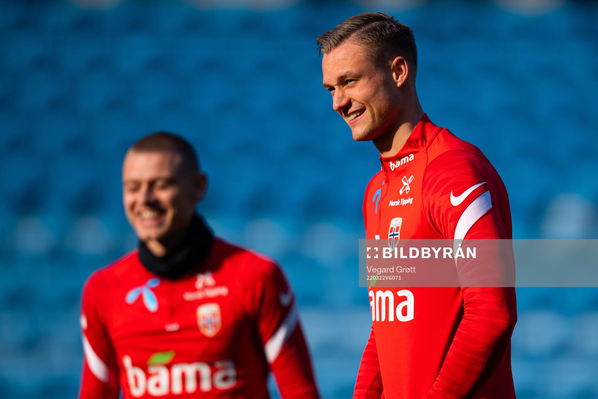 Stian Gregersen of the Norwegian national football team