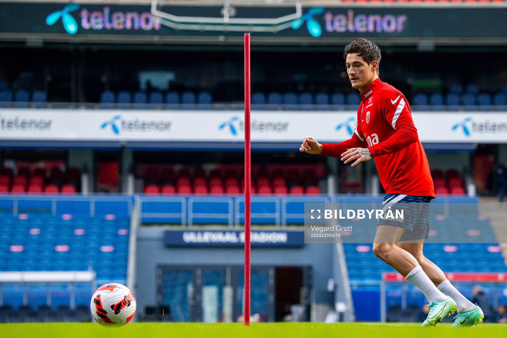 Mathias Normann of the Norwegian national football team