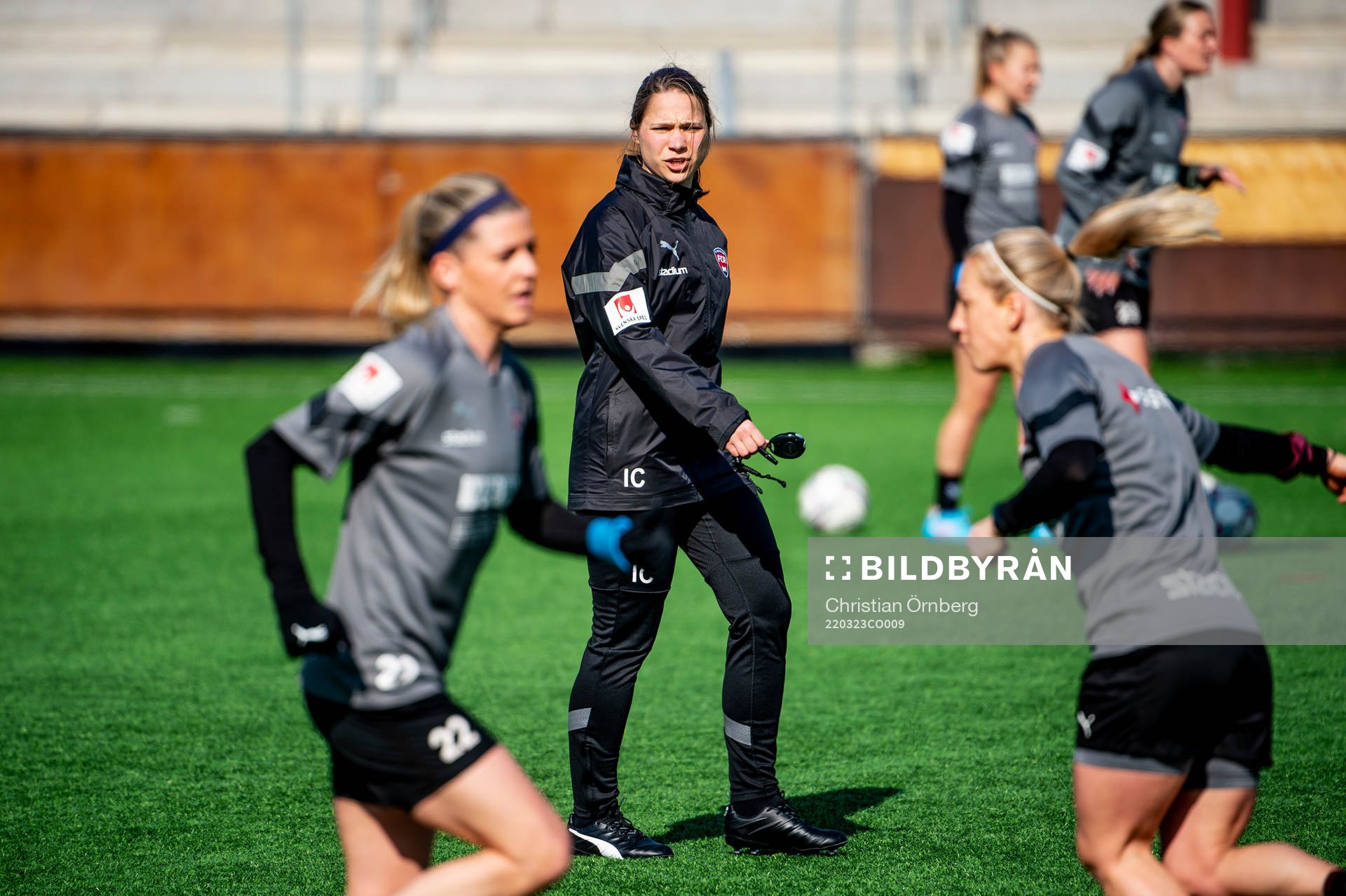 Assisterande tränare Ieva Kibirkštis