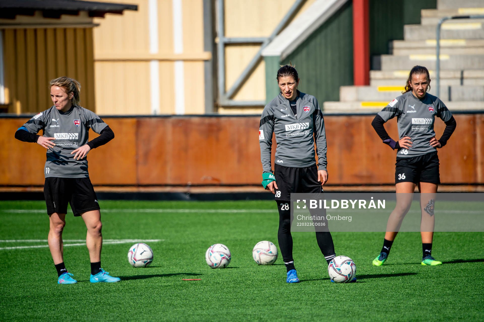 Mimmi Larsson, Bianca Schmidt och Athinna Persson Lundgren