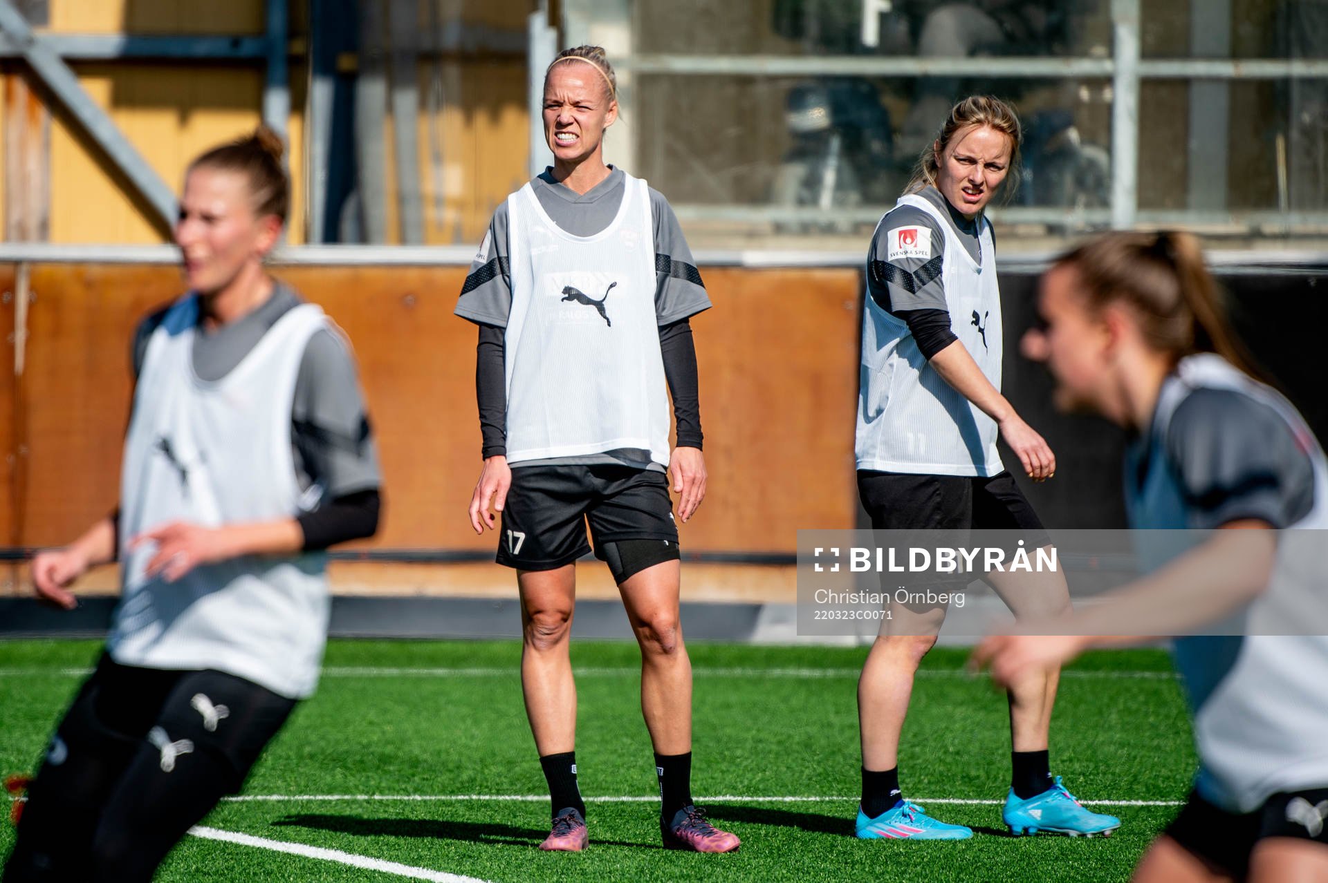 Caroline Seger och Mimmi Larsson