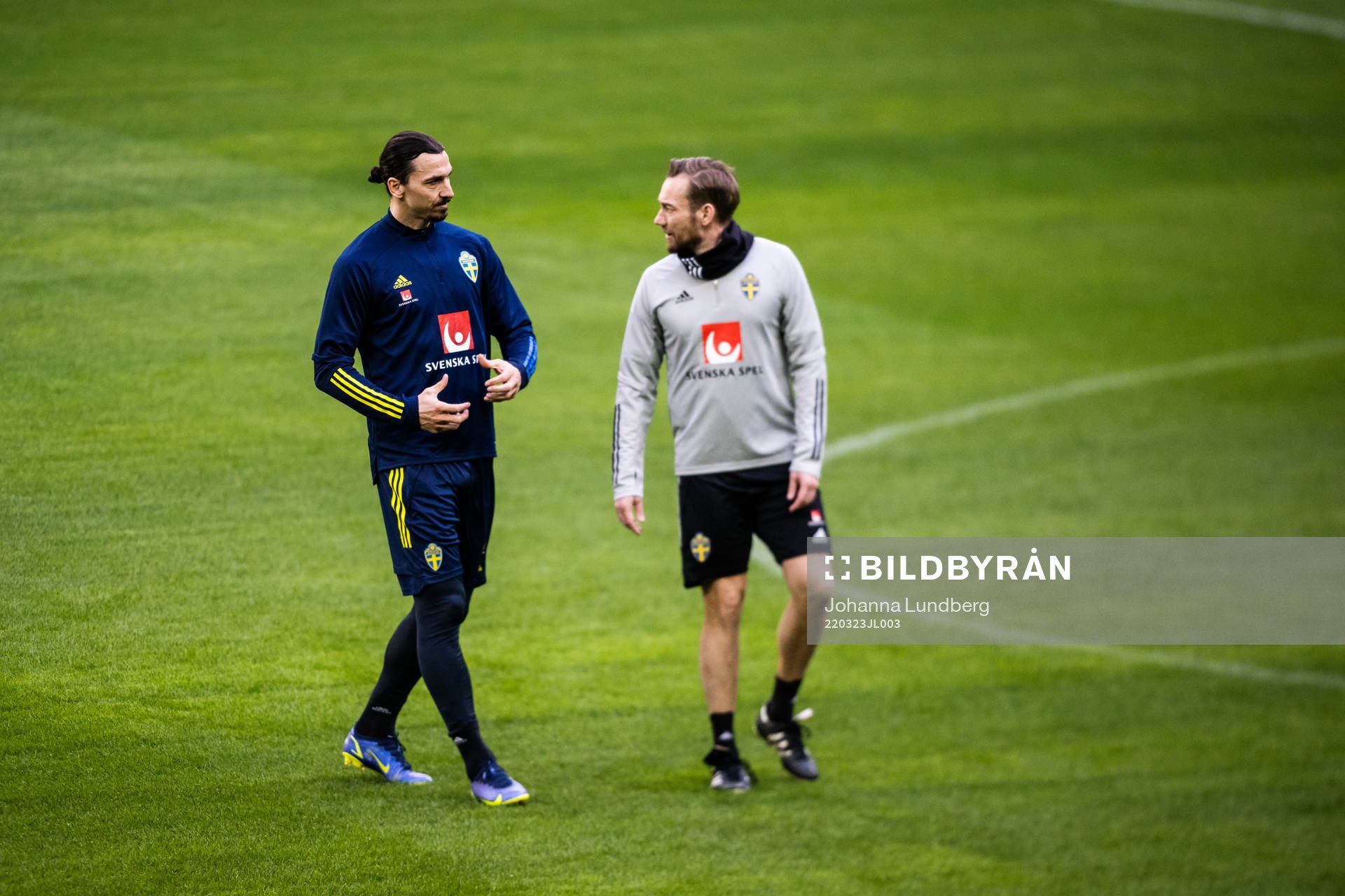 Zlatan Ibrahimovic and Christian Andersson,