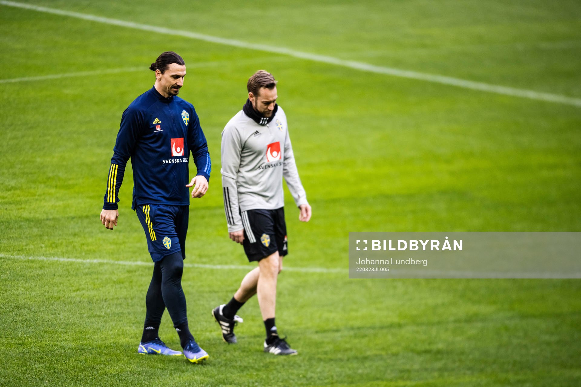 Zlatan Ibrahimovic and Christian Andersson,