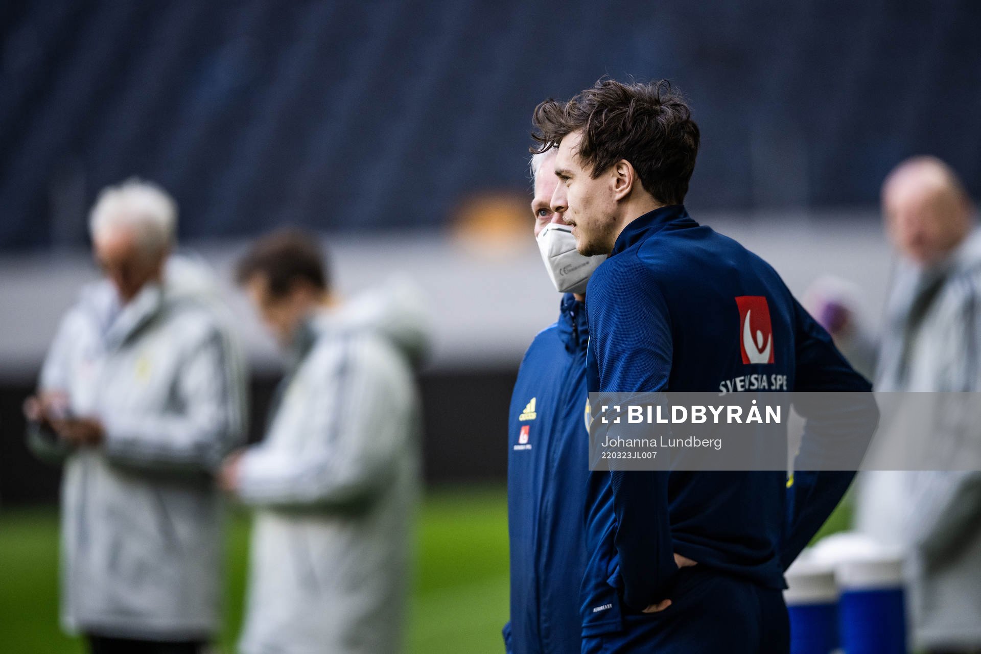 Victor Nilsson Lindelöfof the Swedish national football