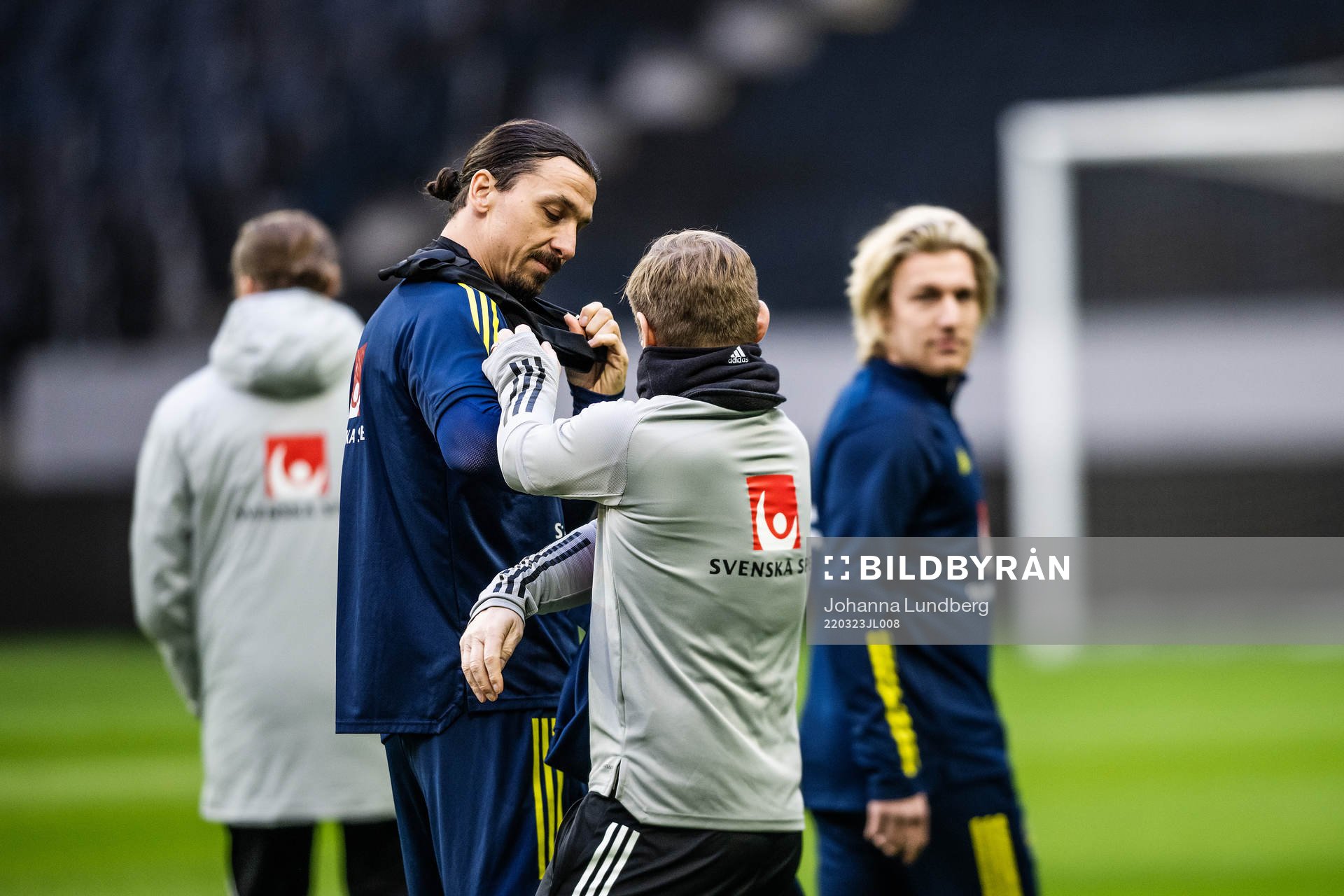 Zlatan Ibrahimovic of the Swedish national football team