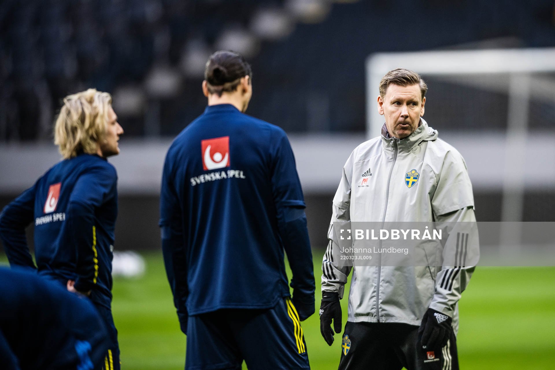 Assistant coach Peter Wettergren of the Swedish national