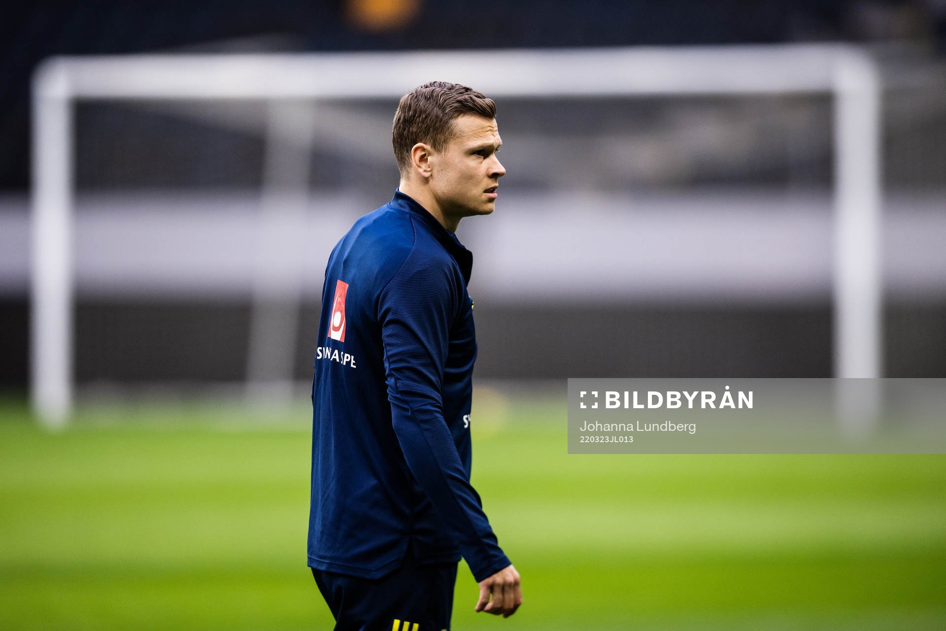 Viktor Claesson of the Swedish national football team