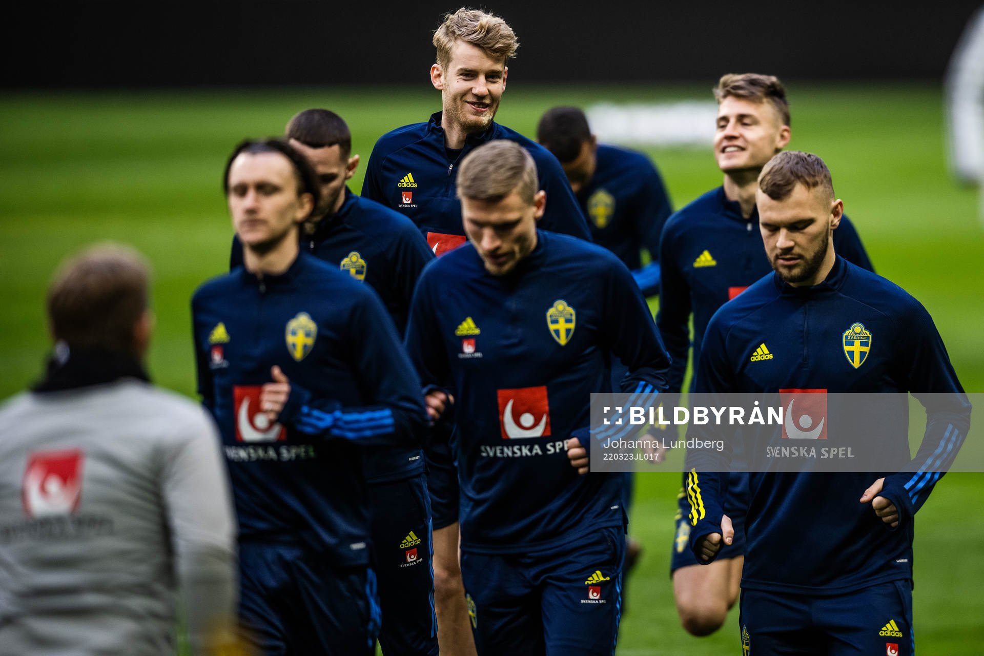 Filip Helander of the Swedish national football team