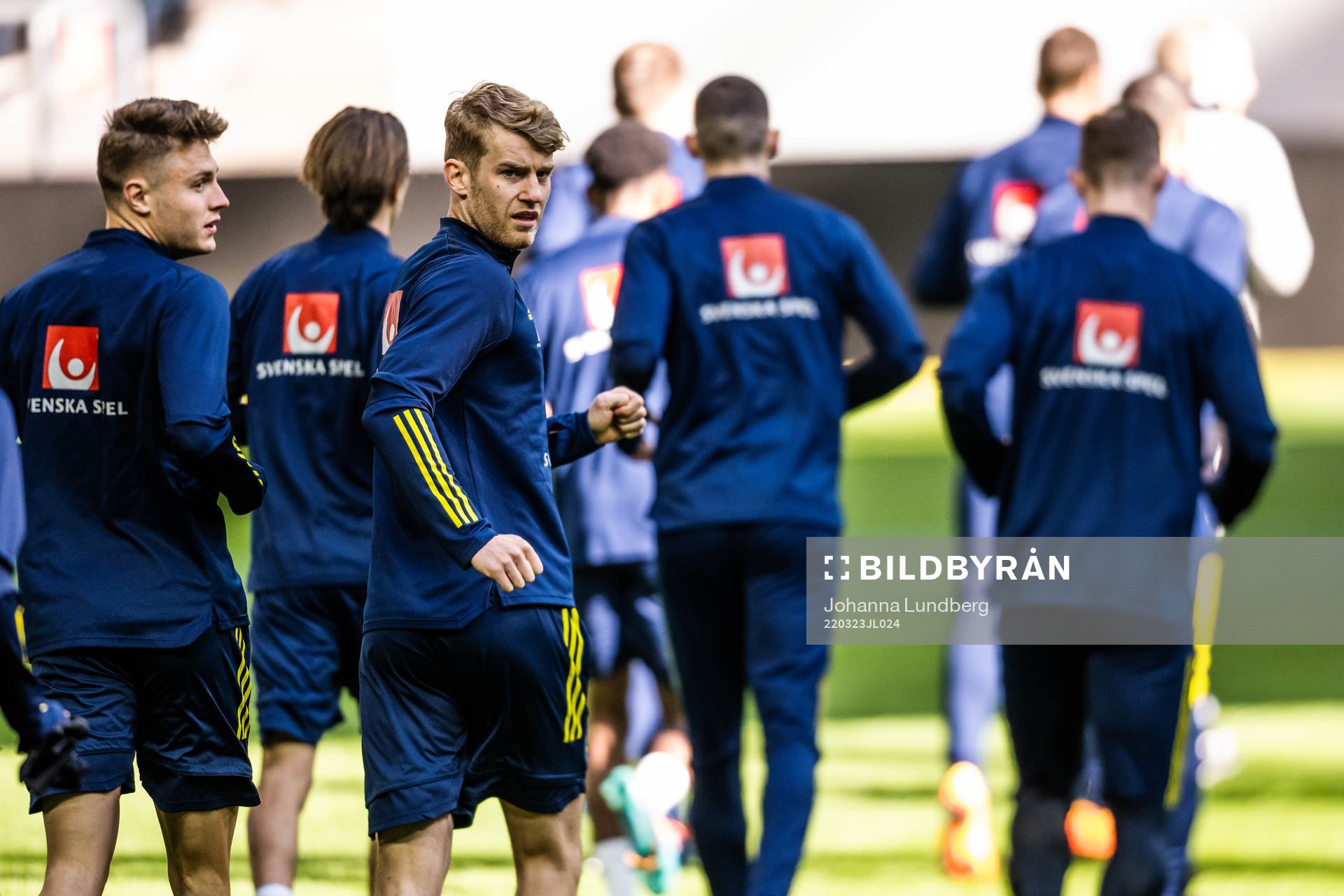 Filip Helander of the Swedish national football team