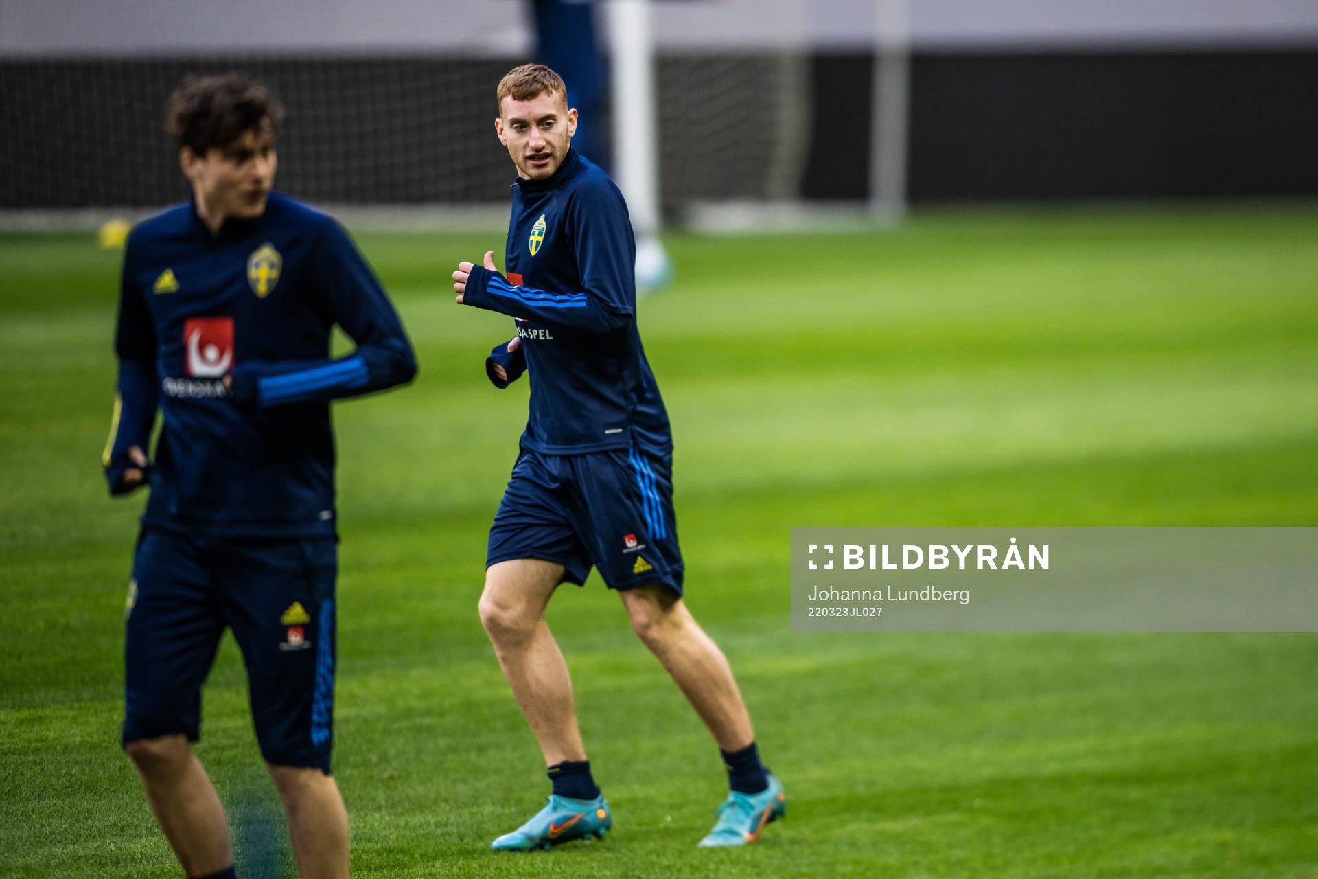 Dejan Kulusevski of the Swedish national football team