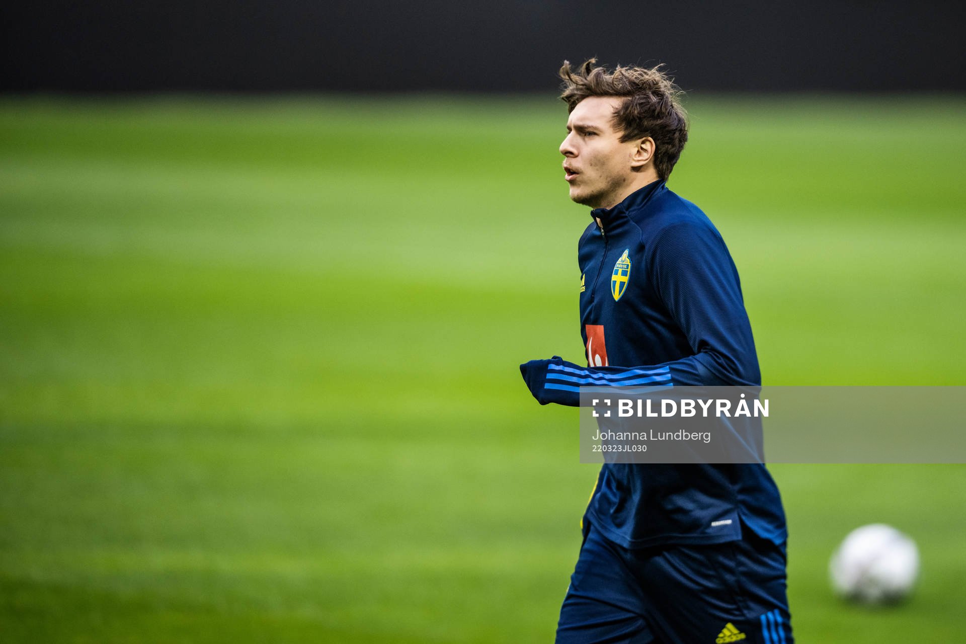 Victor Nilsson Lindelöf of the Swedish national football