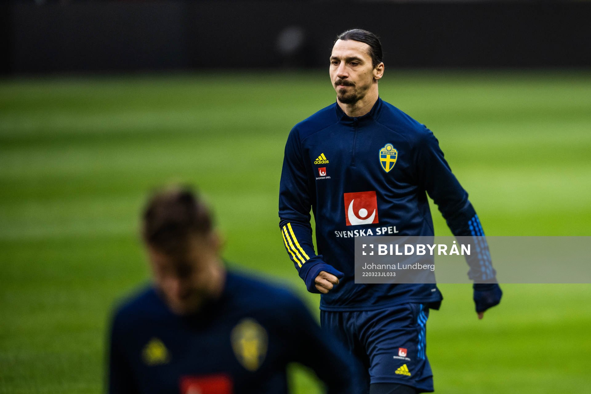 Zlatan Ibrahimovic of the Swedish national football team