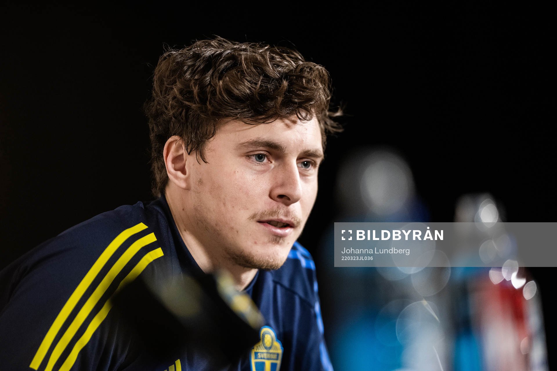 Victor Nilsson Lindelöf of the Swedish national football