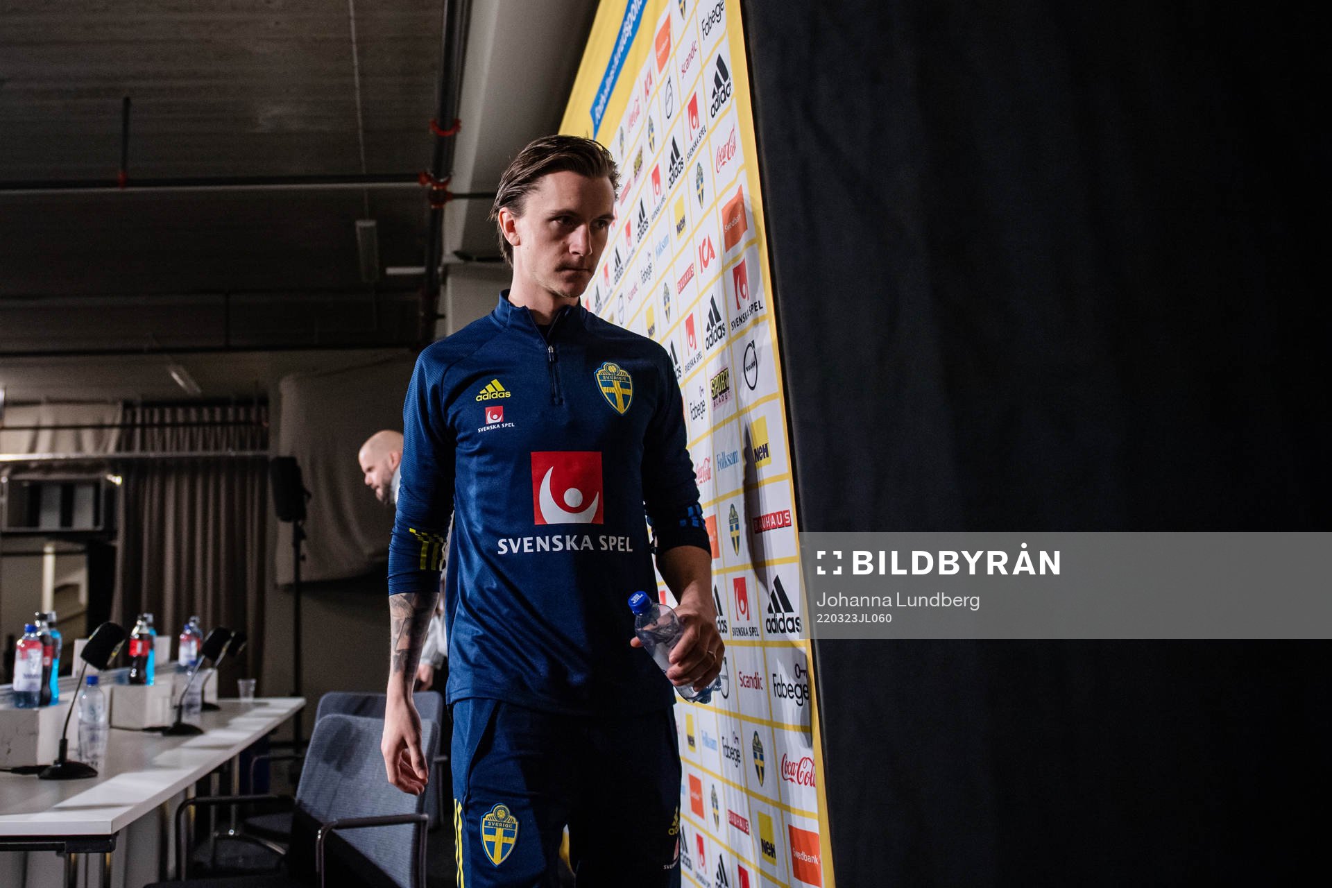 Kristoffer Olsson of the Swedish national football team