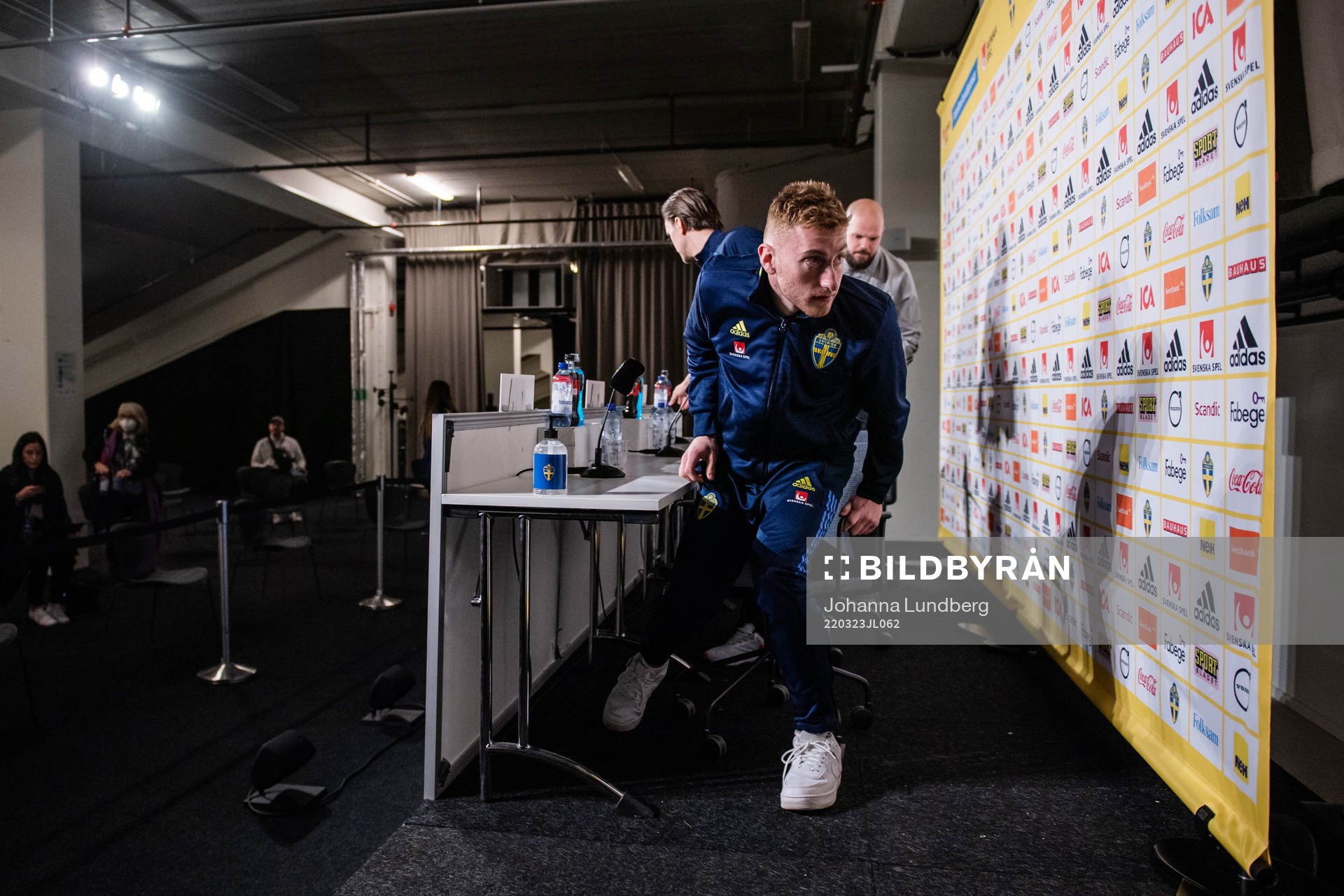 Dejan Kulusevski of the Swedish national football team