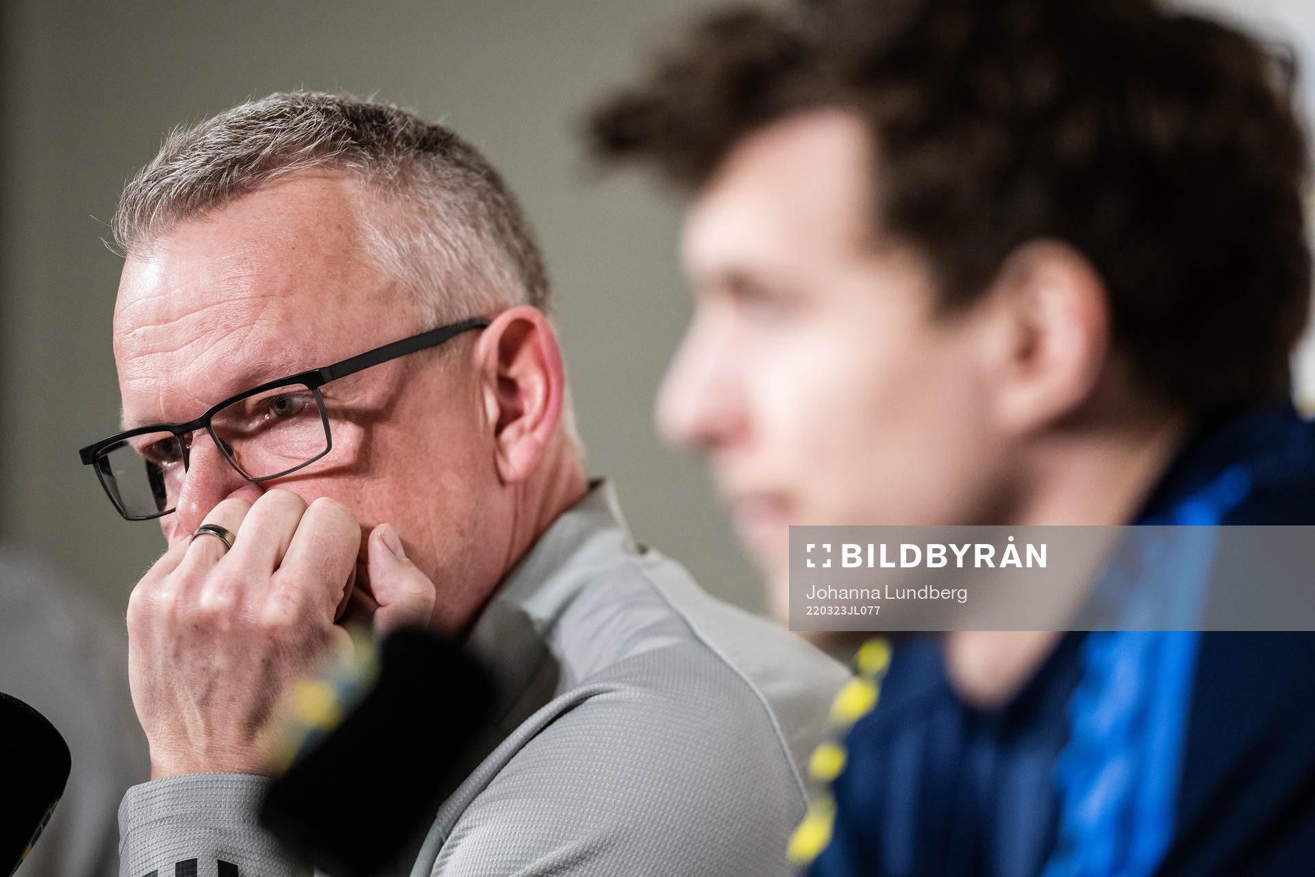 Head coach Janne Andersson of the Swedish national football