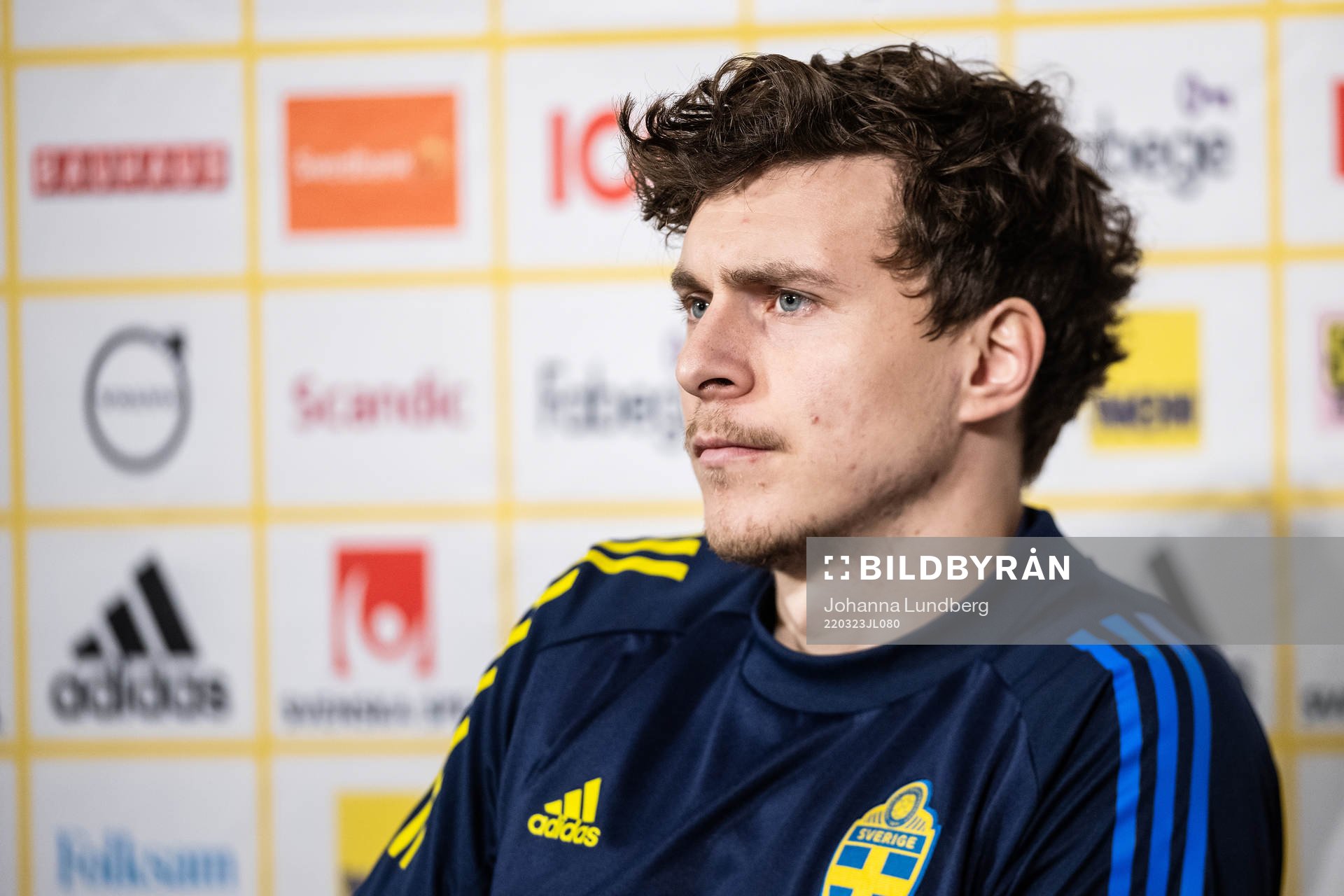 Victor Nilsson Lindelöf of the Swedish national football