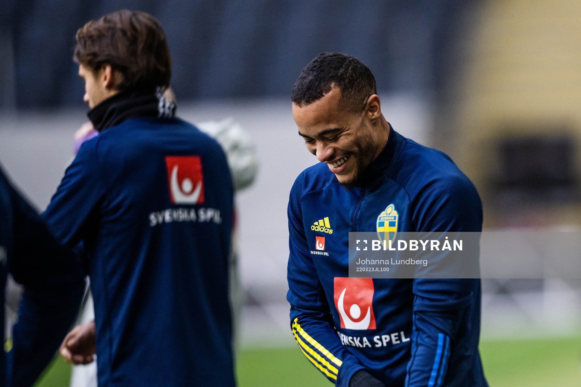 Robin Quaison of the Swedish national football team