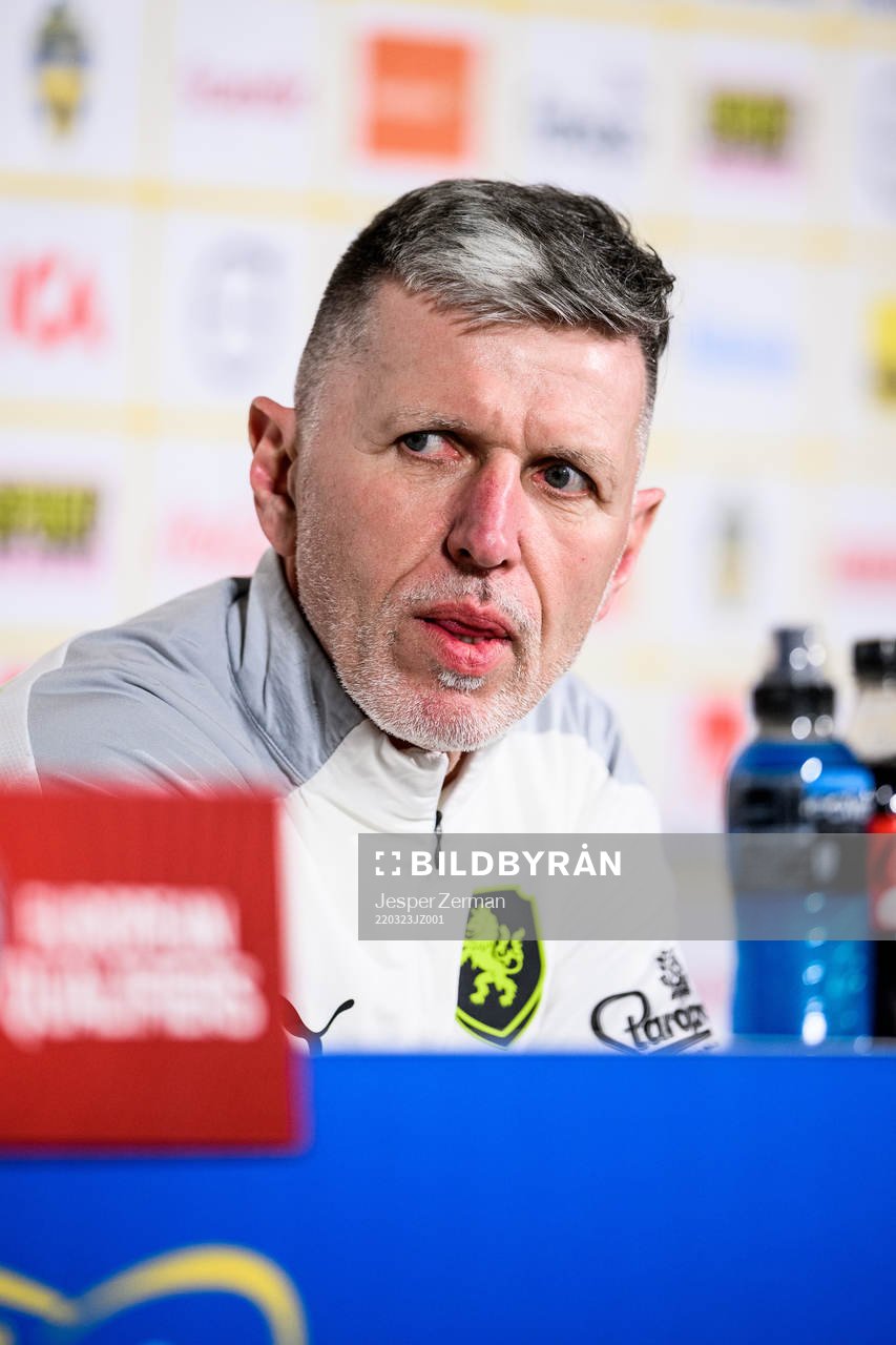 Head coach Jaroslav Silhavy of Czech Republic