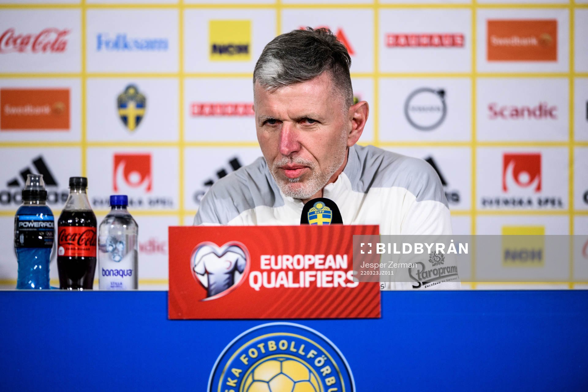 Head coach Jaroslav Silhavy of Czech Republic