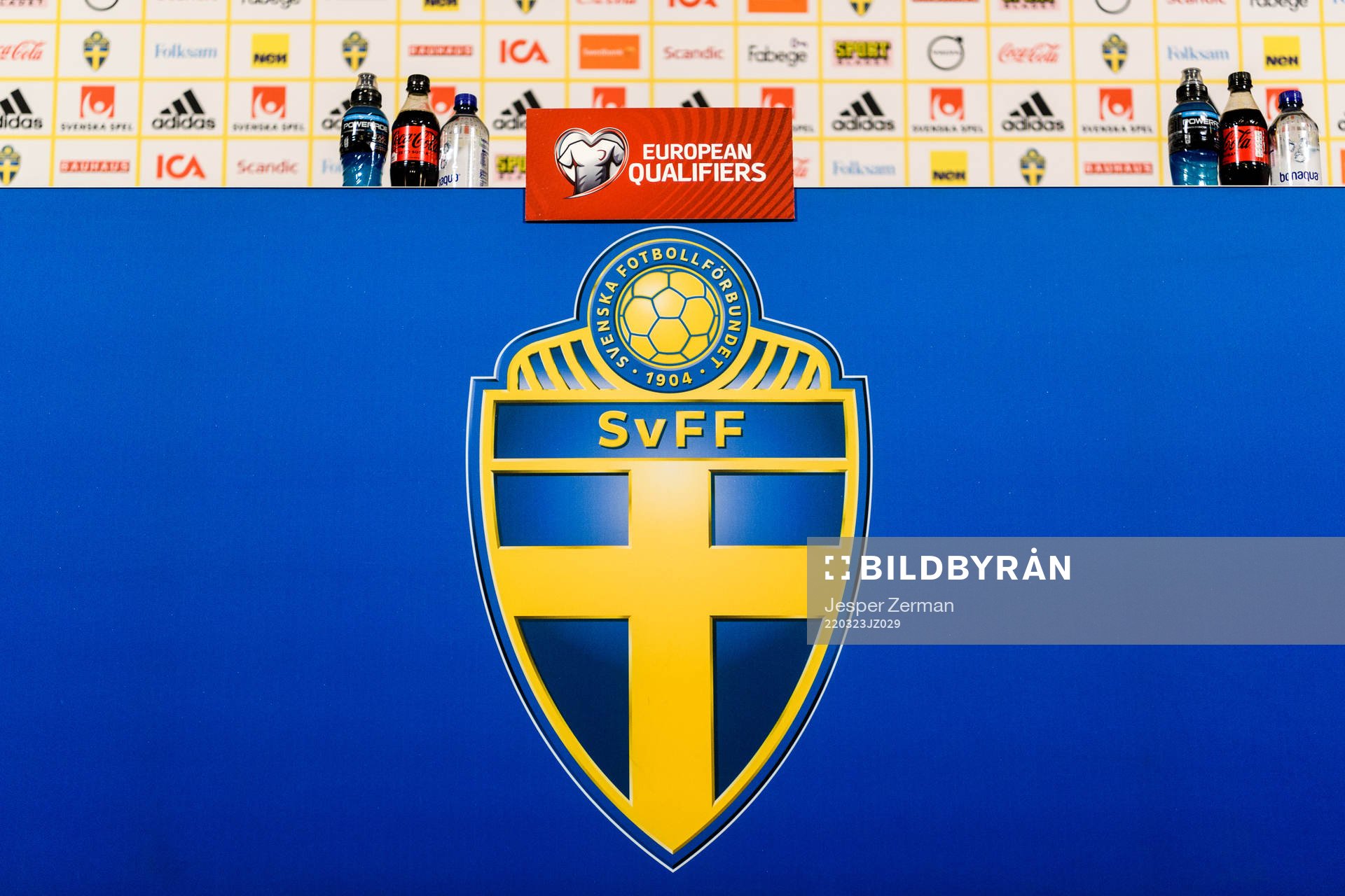 The logo of the Swedish Football association