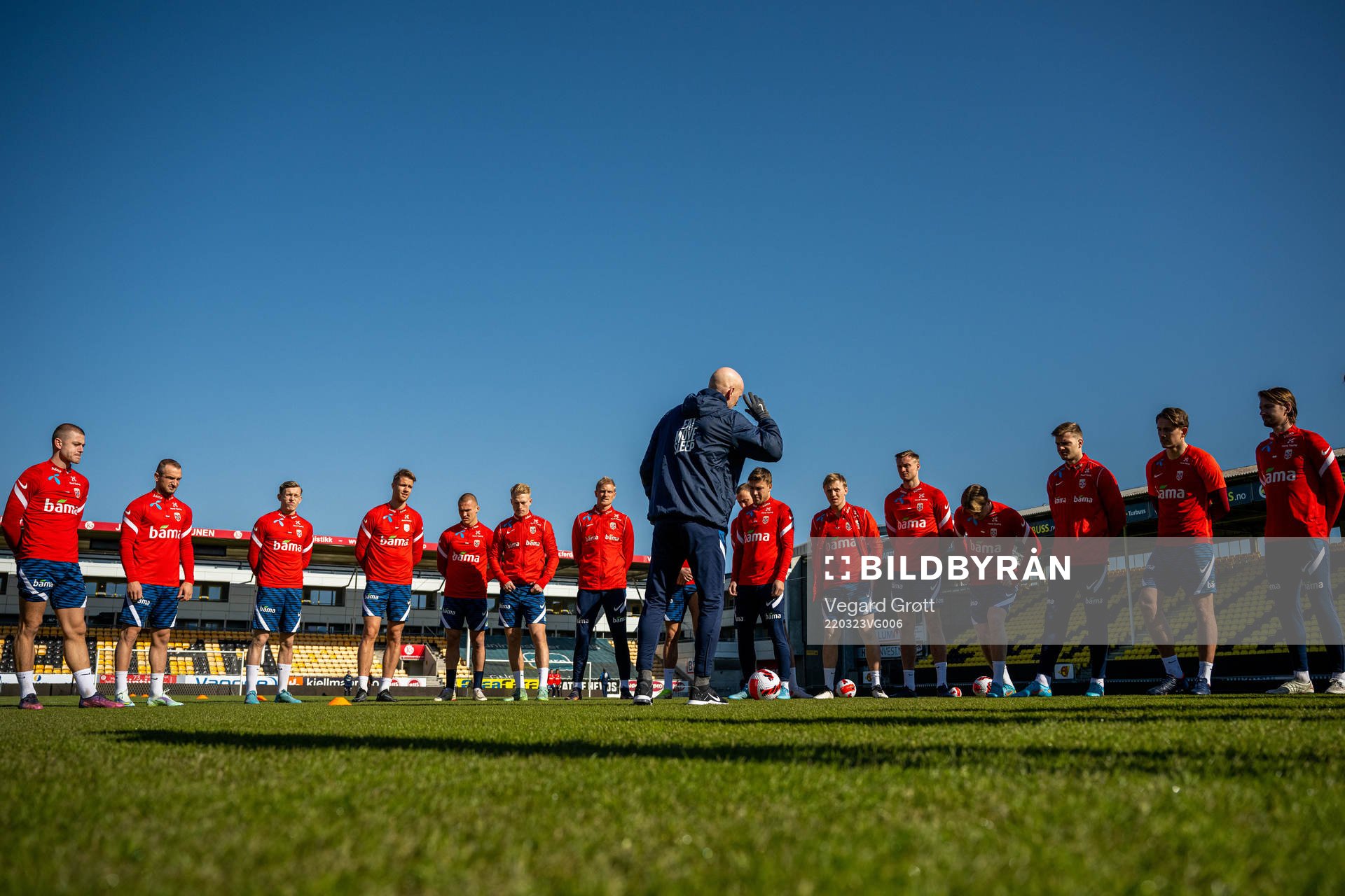 Ståle Solbakken, head coach of the Norwegian national