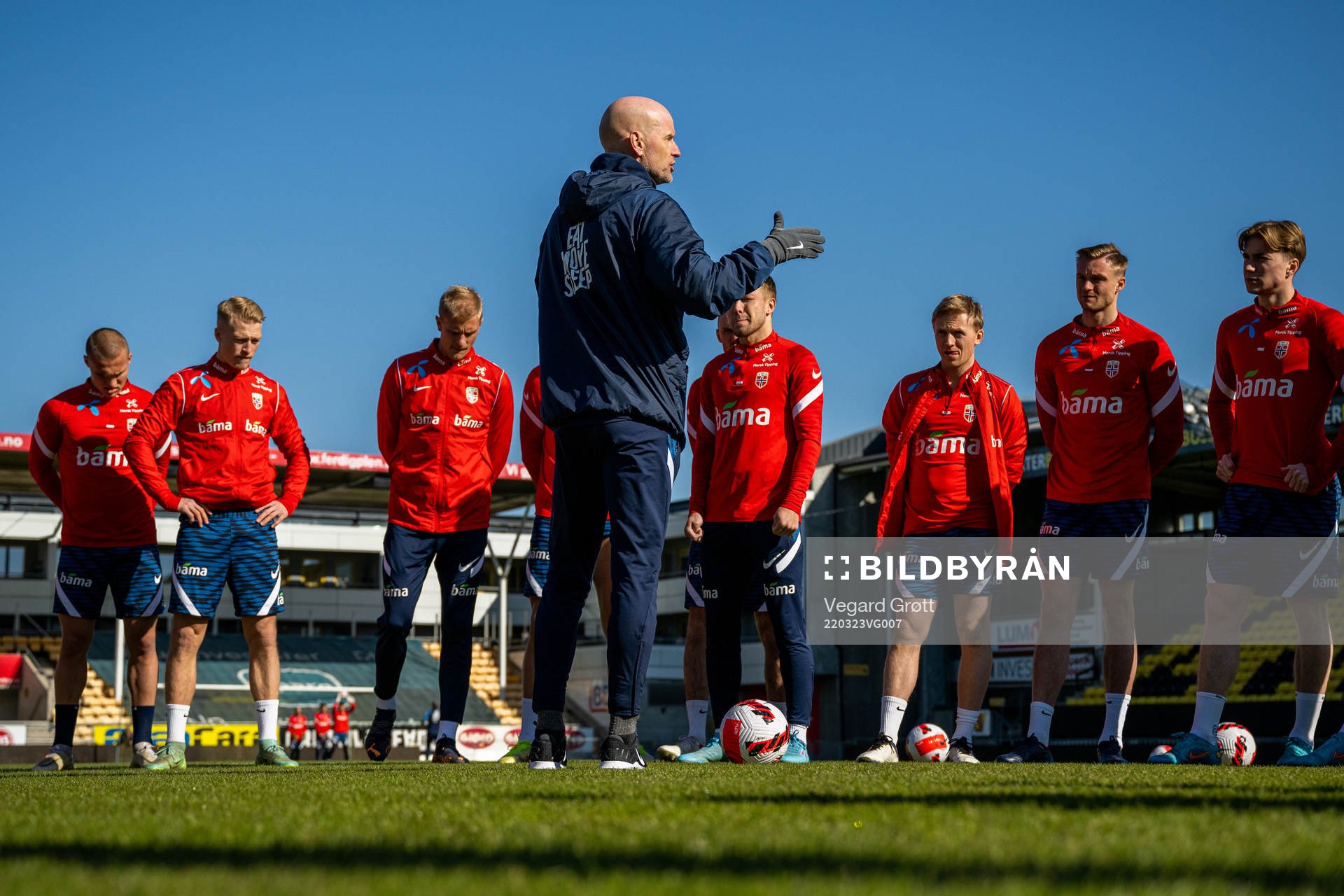 Ståle Solbakken, head coach of the Norwegian national