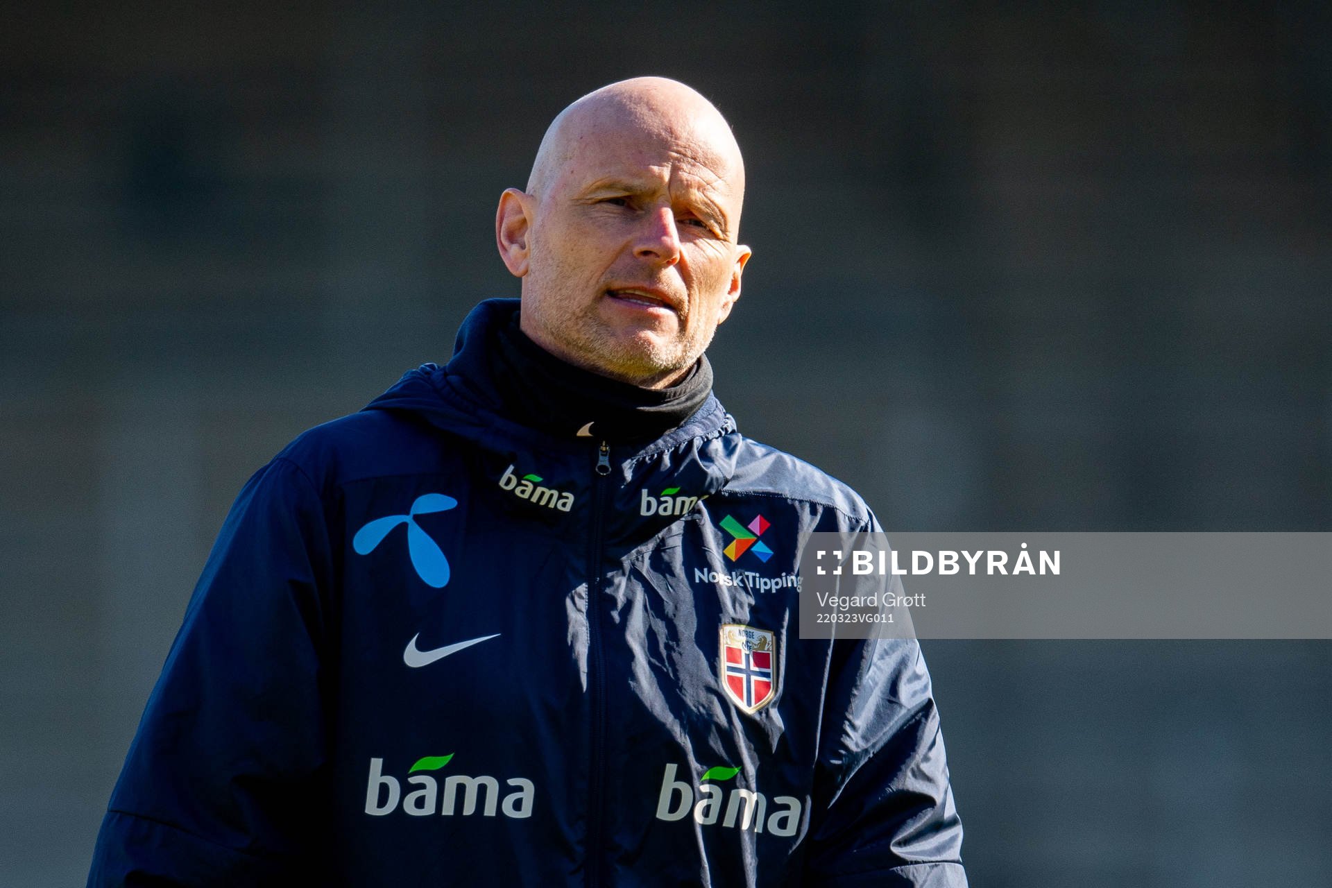 Ståle Solbakken, head coach of the Norwegian national