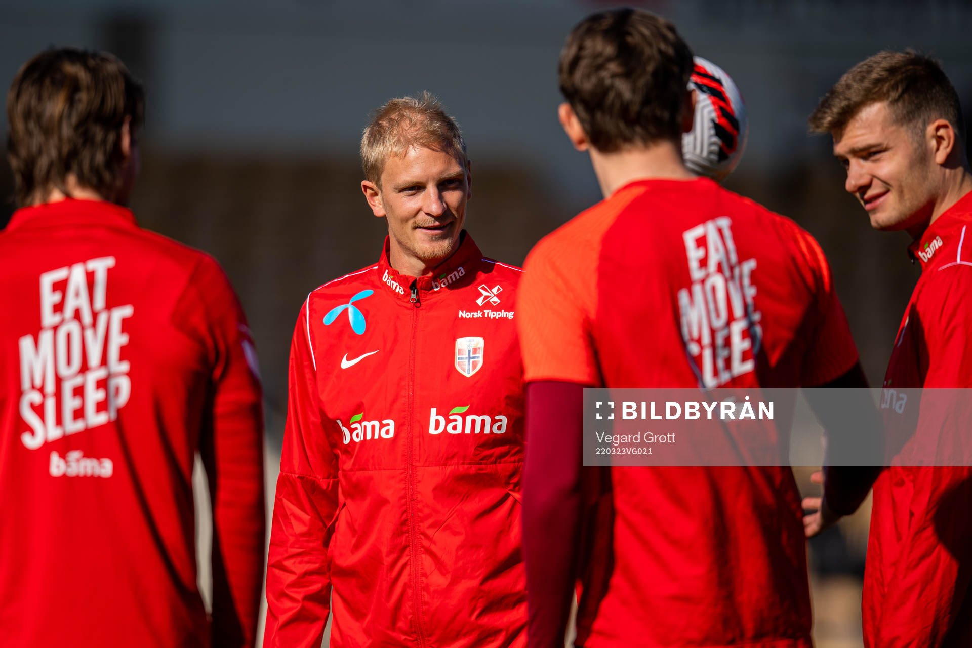 Morten Thorsby of the Norwegian national football team