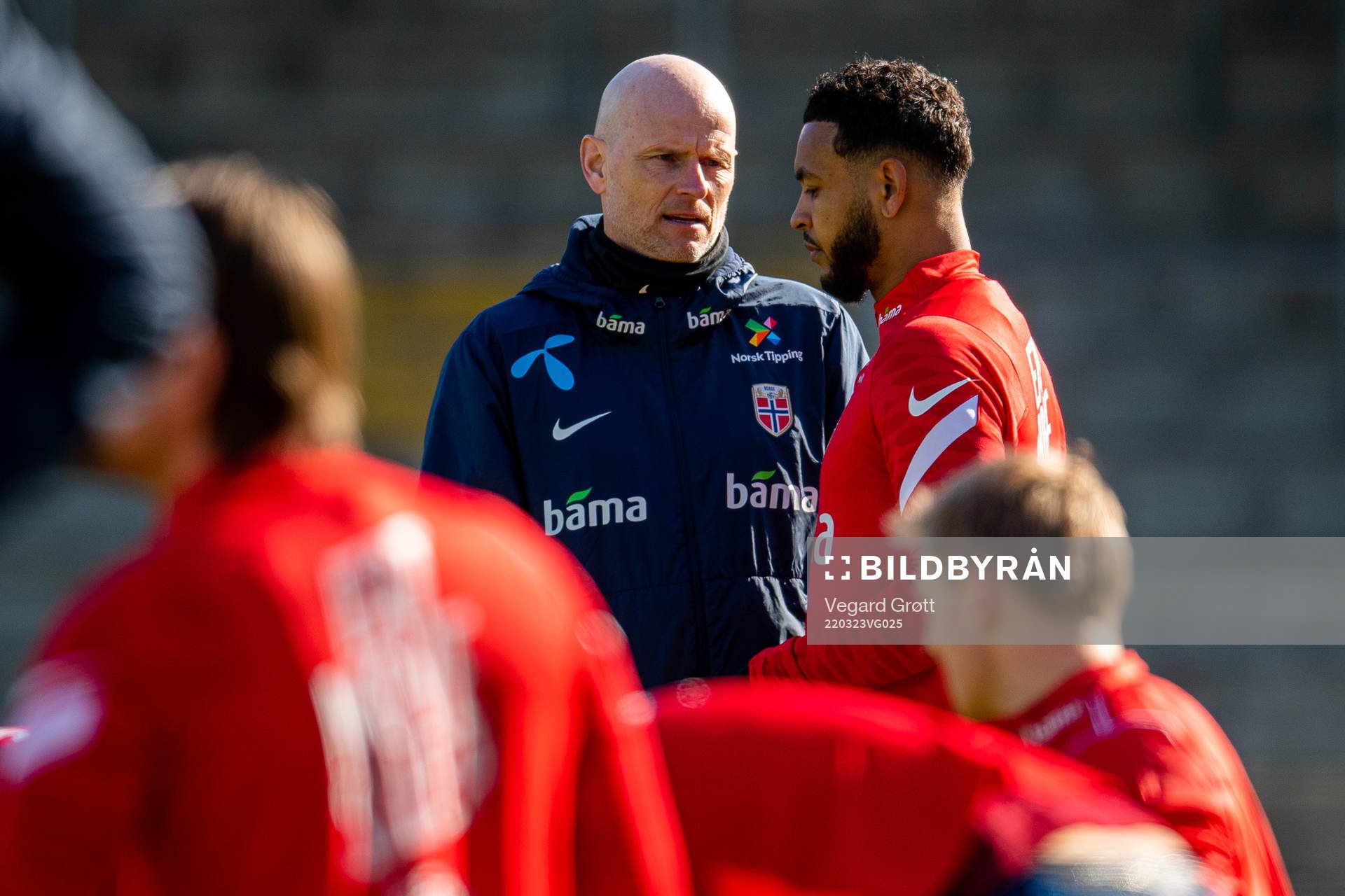 Ståle Solbakken, head coach of the Norwegian national